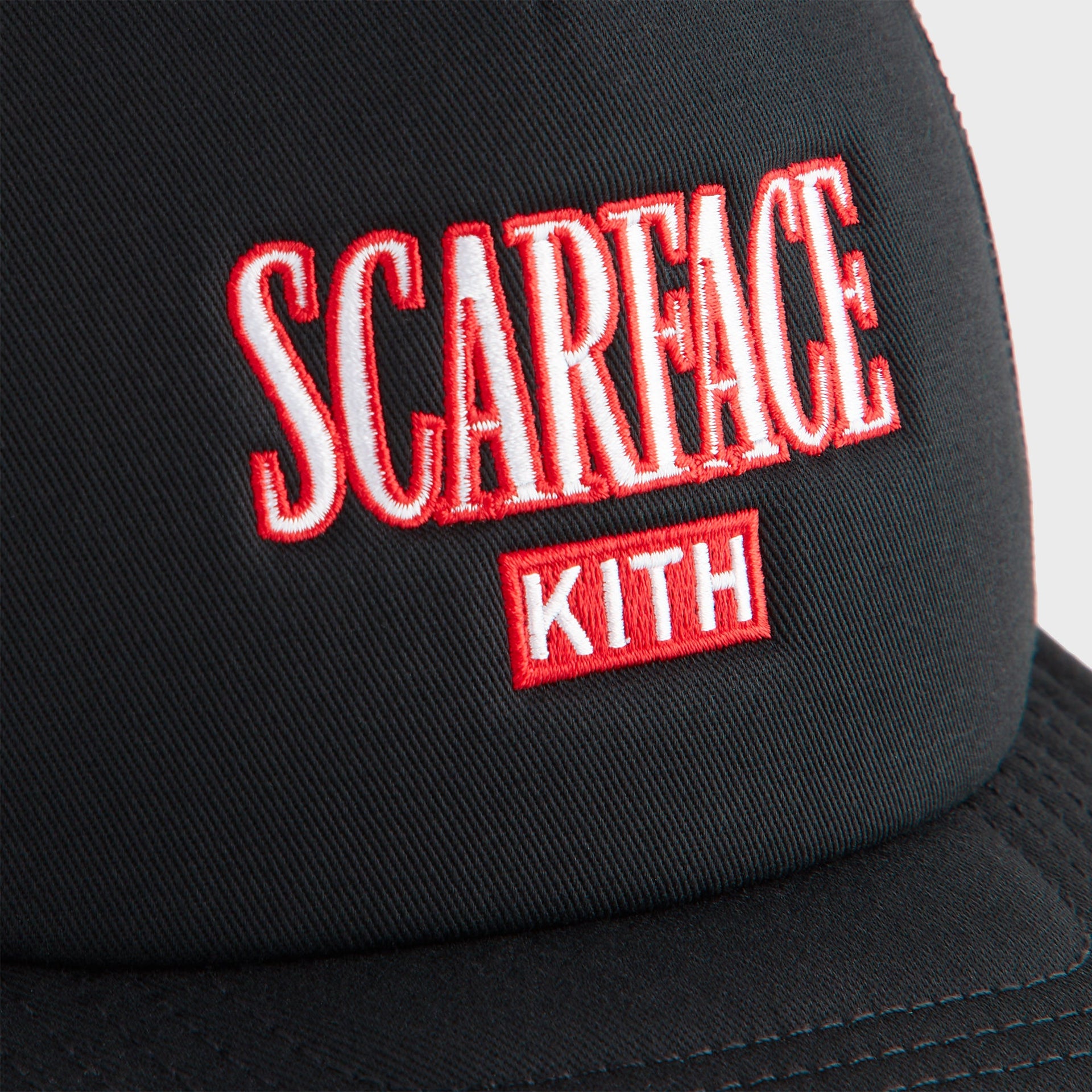 Kith for Scarface Poly Foam Nolan Trucker Hat - Black