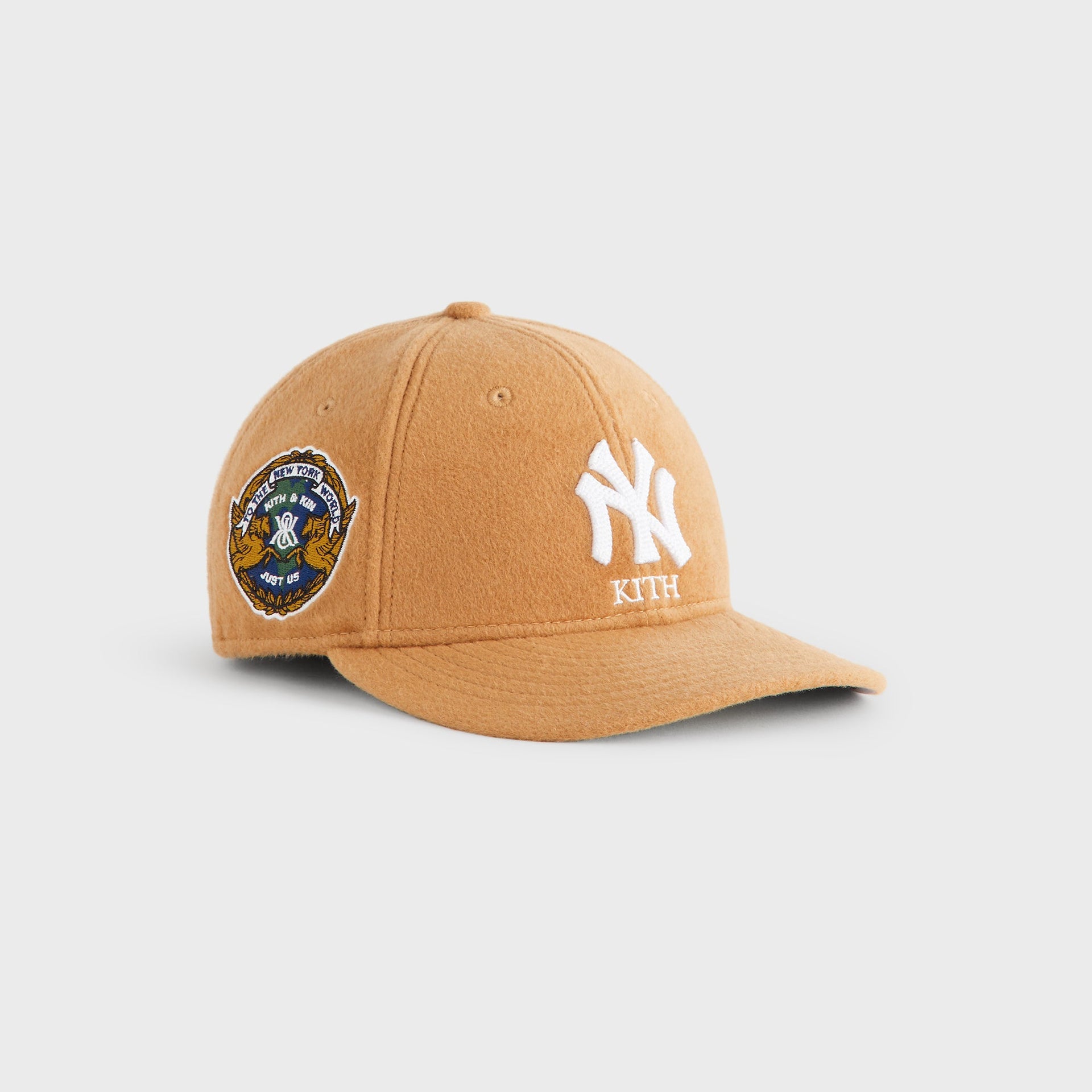 Kith & New Era for the New York Yankees Melton Wool 59FIFTY Low Profile Cap - Loft