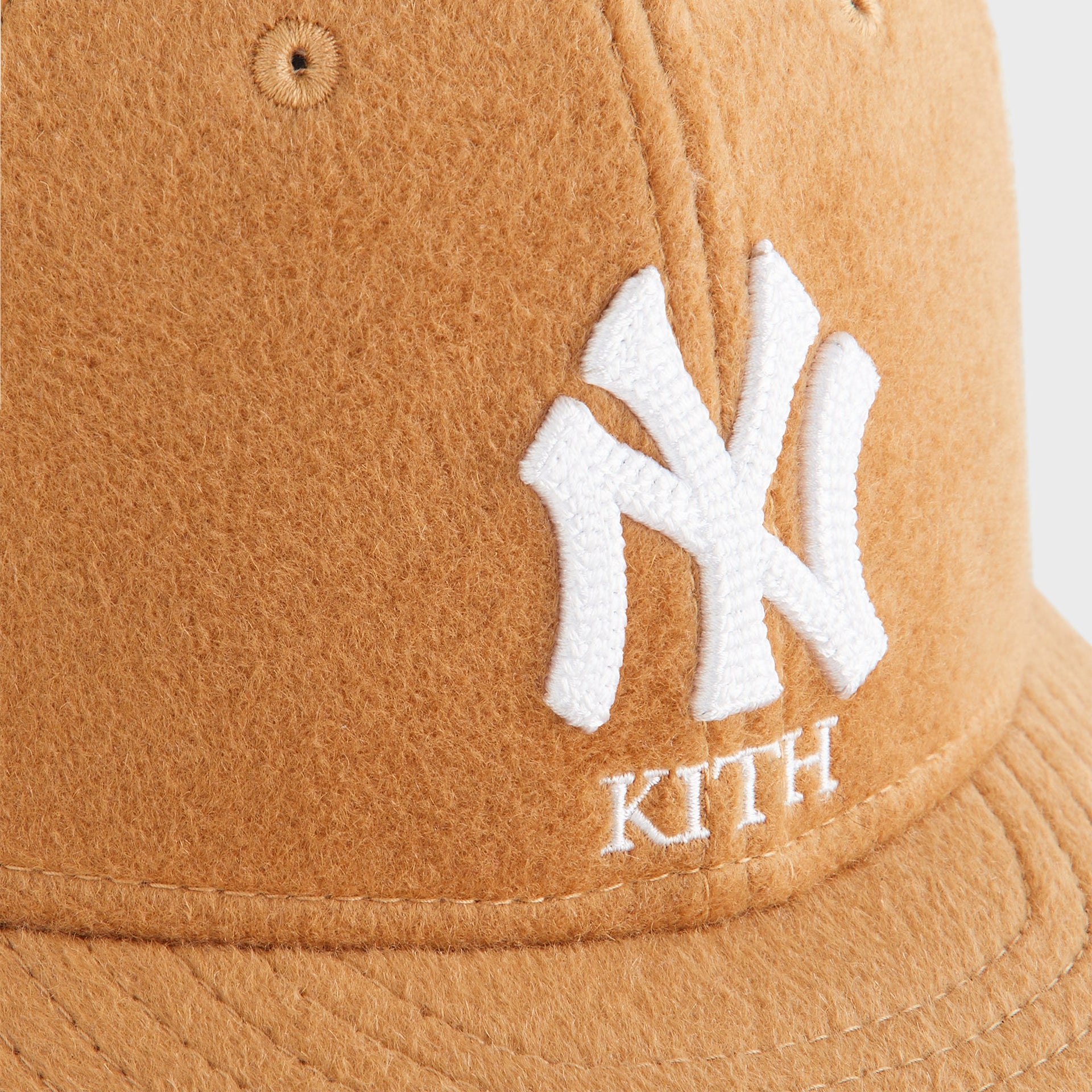 Kith & New Era for the New York Yankees Melton Wool 59FIFTY Low Profile Cap - Loft