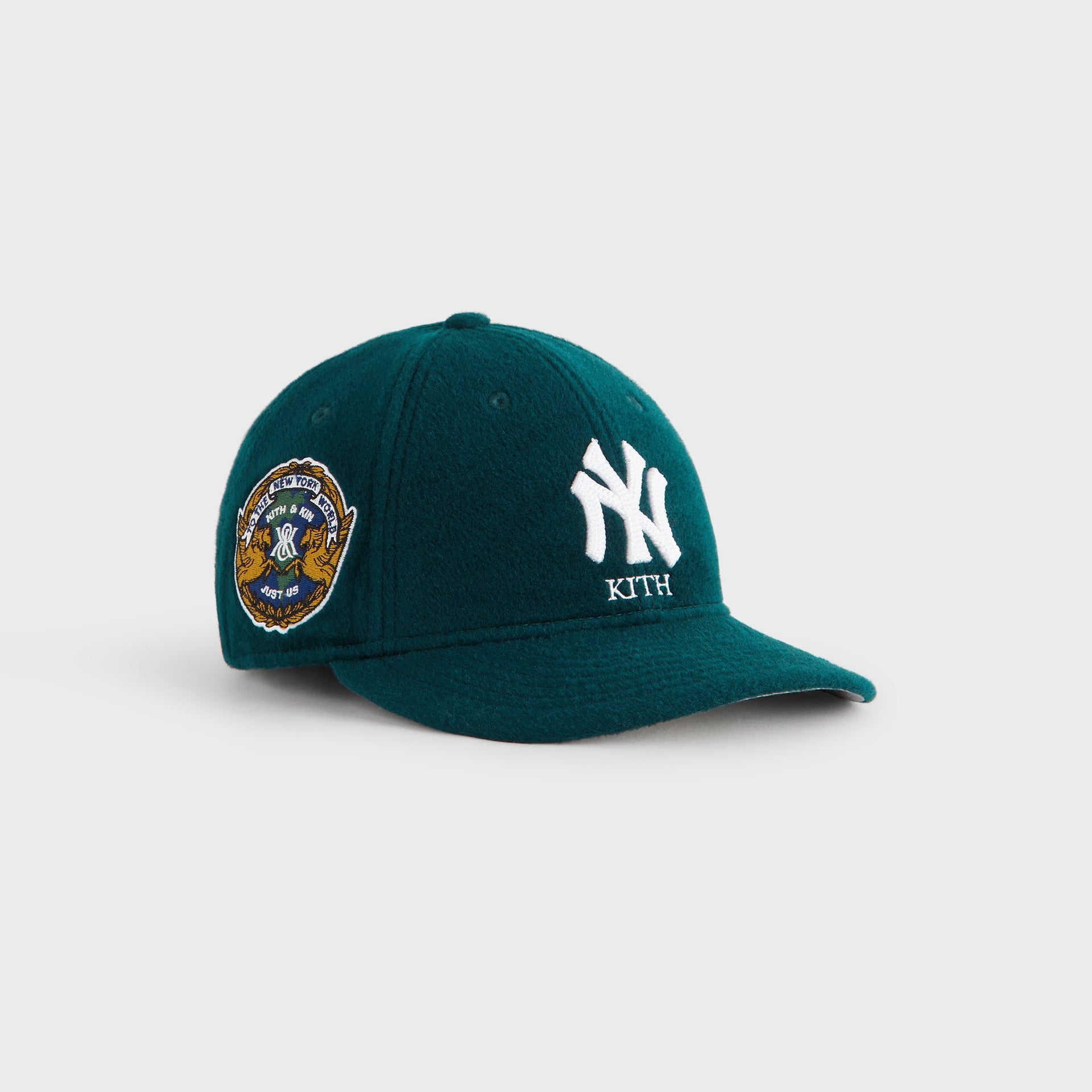 Kith & New Era for the New York Yankees Melton Wool 59FIFTY Low Profile Cap - Stadium