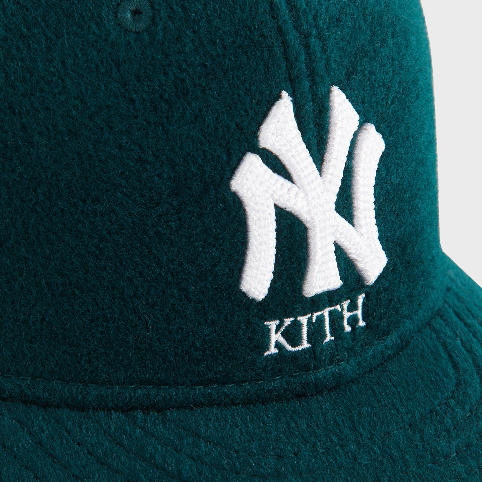 Kith & New Era for the New York Yankees Melton Wool 59FIFTY Low Profile Cap - Stadium