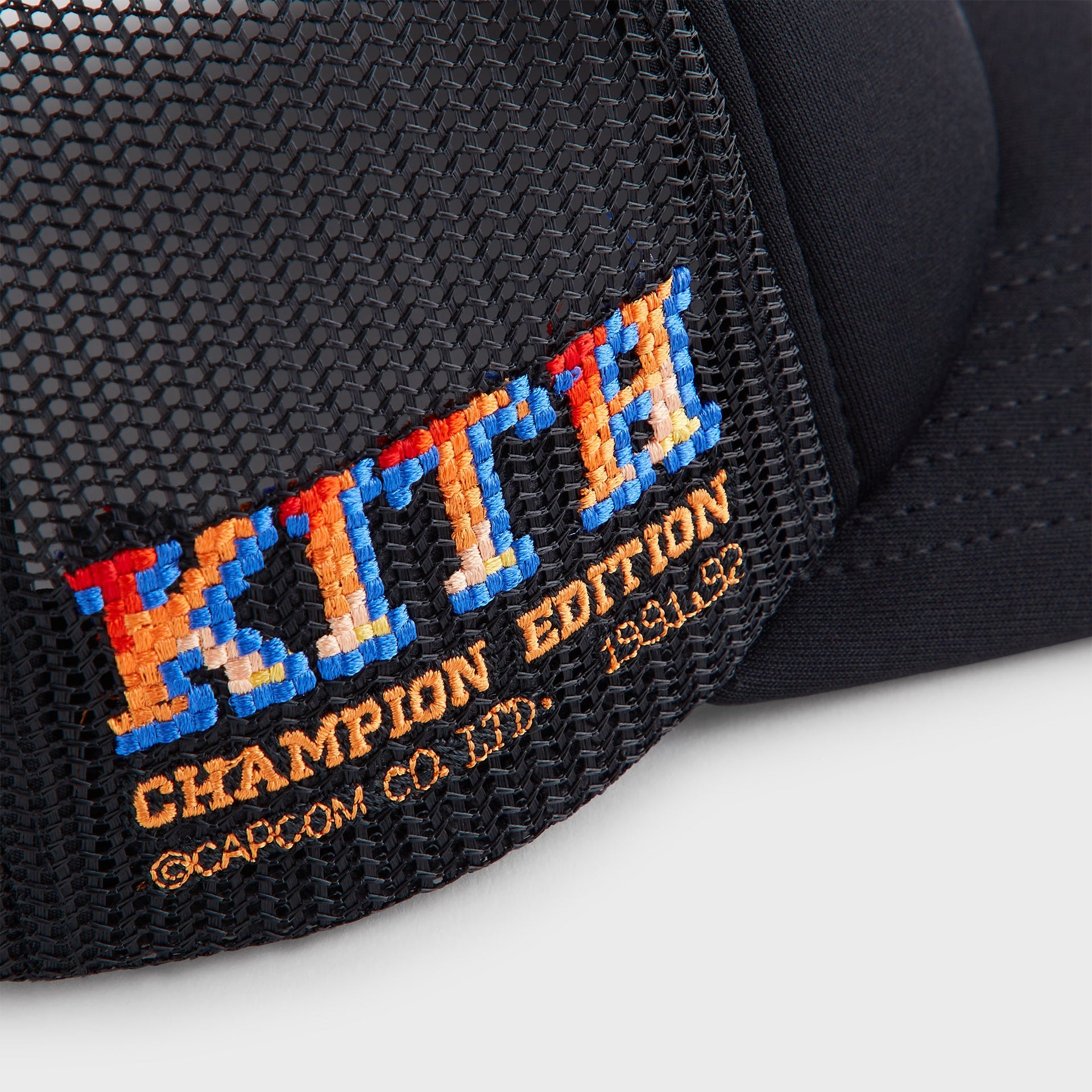 Capcom | Kith Chun Li Nolan Trucker Hat - Black