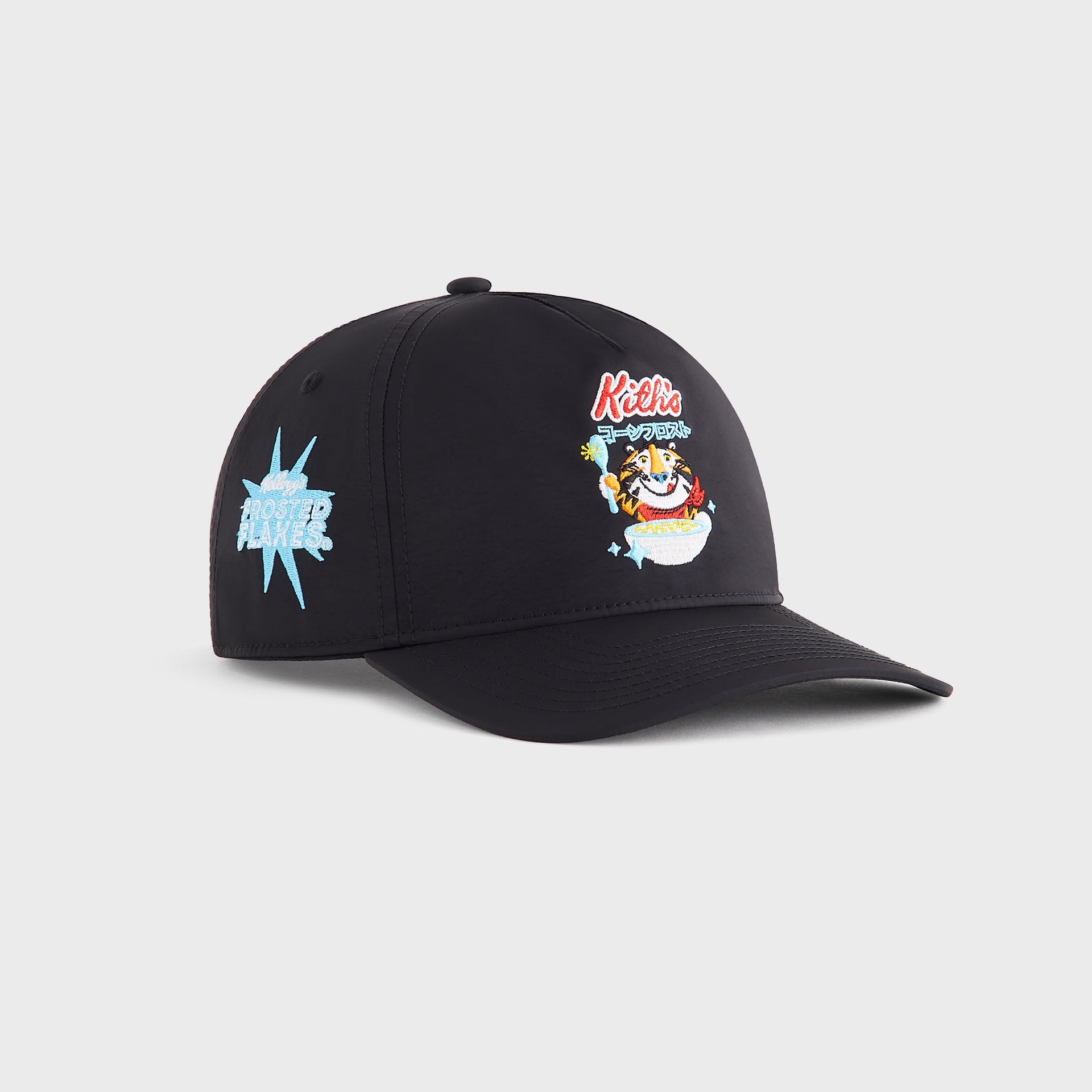 Kith Treats for Kellogg’s Frosted Flakes® Cereal & Tony the Tiger® Nylon Bay Low Pinch Crown Snapback - Black