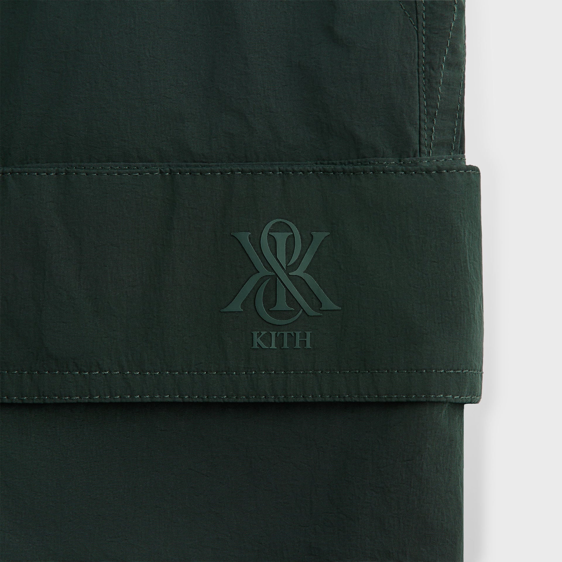 Kith Wrinkle Nylon Evan Cargo Short - Stadium