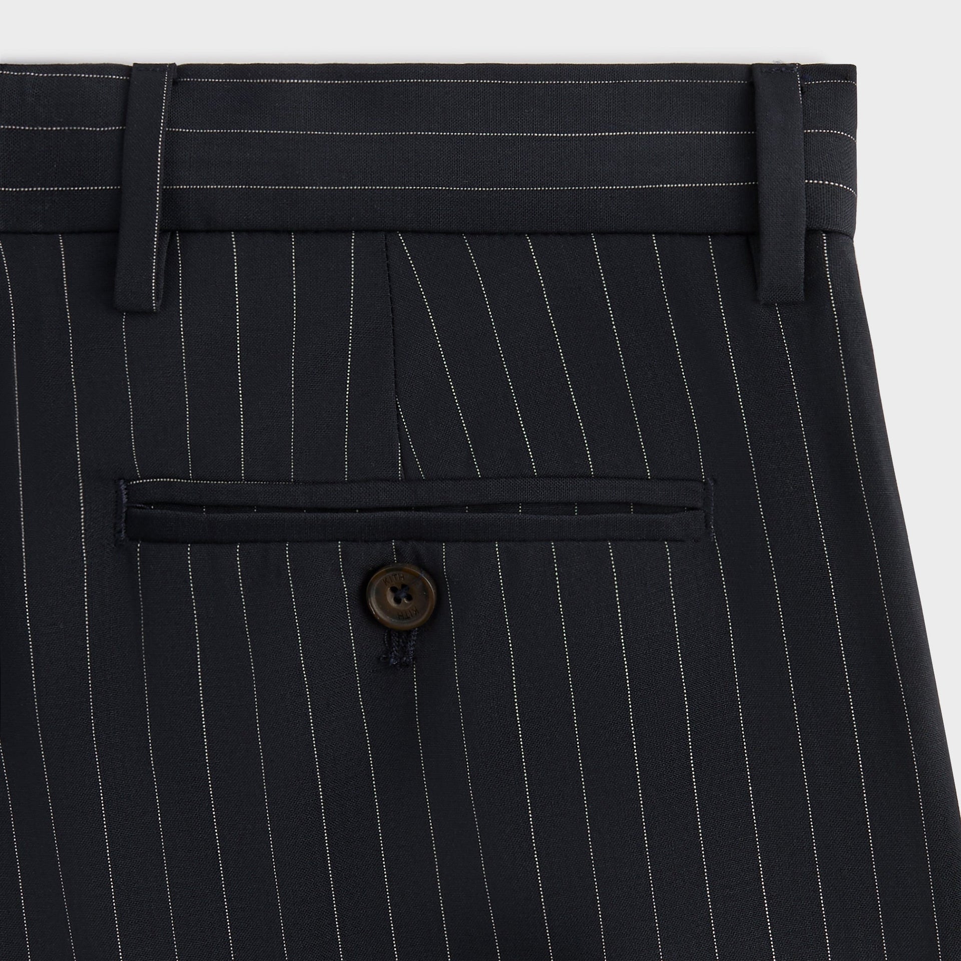 &Kin Tropical Wool Han Trouser - Admiral