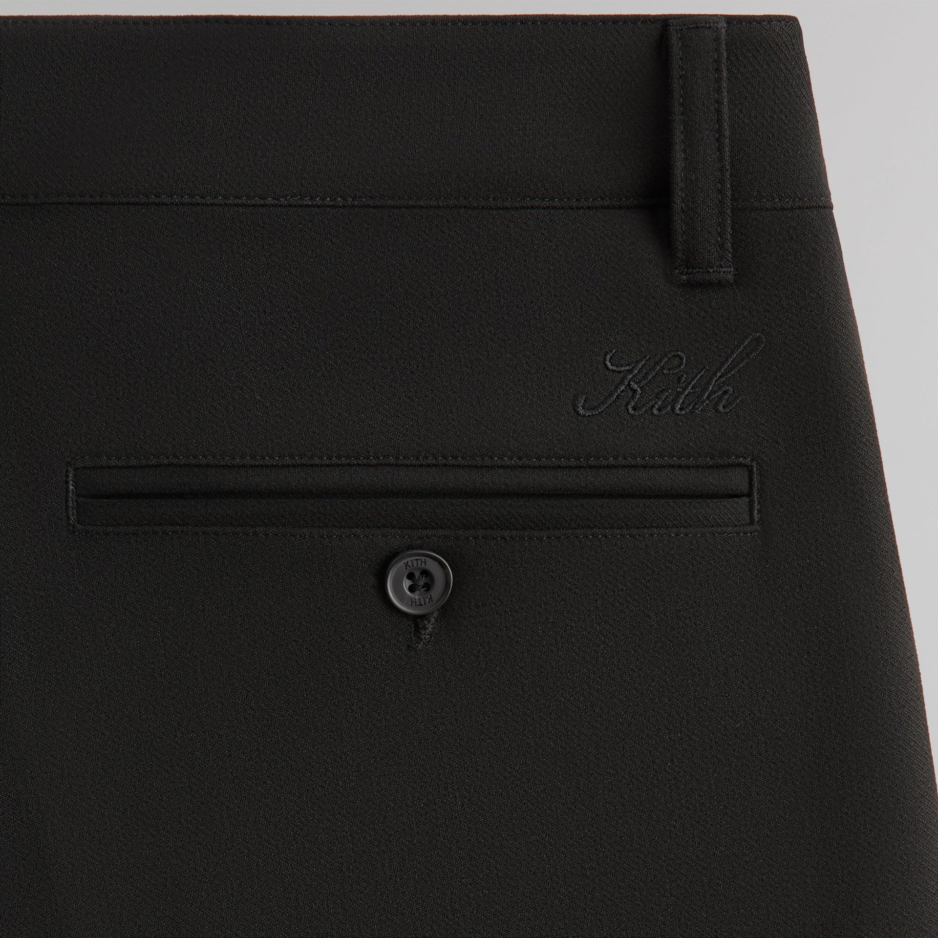 Pantalon Kith Double Weave Lance - Noir PH