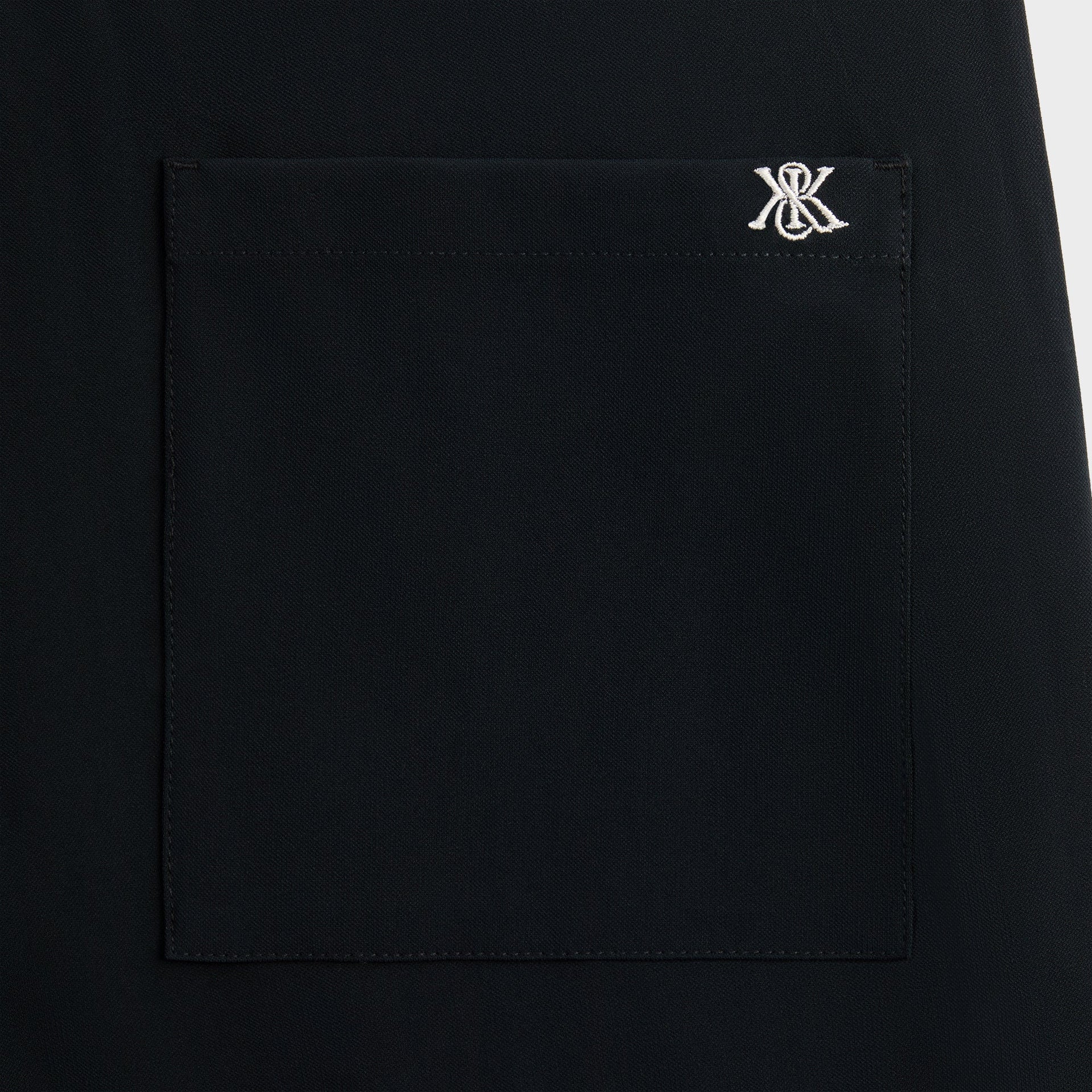 Kith Double Crepe Grayson Pant - Black PH