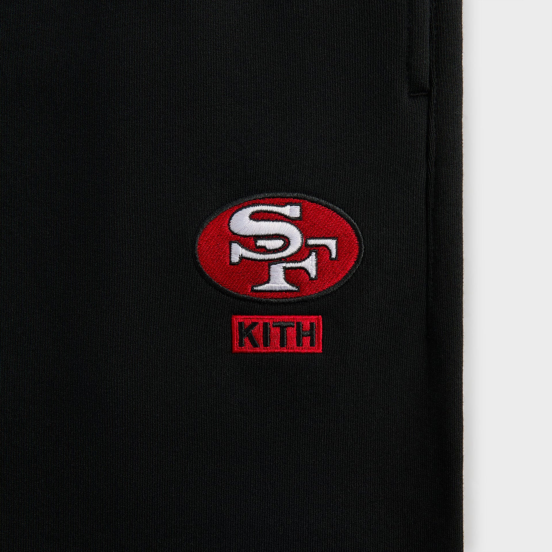 Kith for the NFL San Francisco 49ers Vintage Nelson Sweatpant - Black