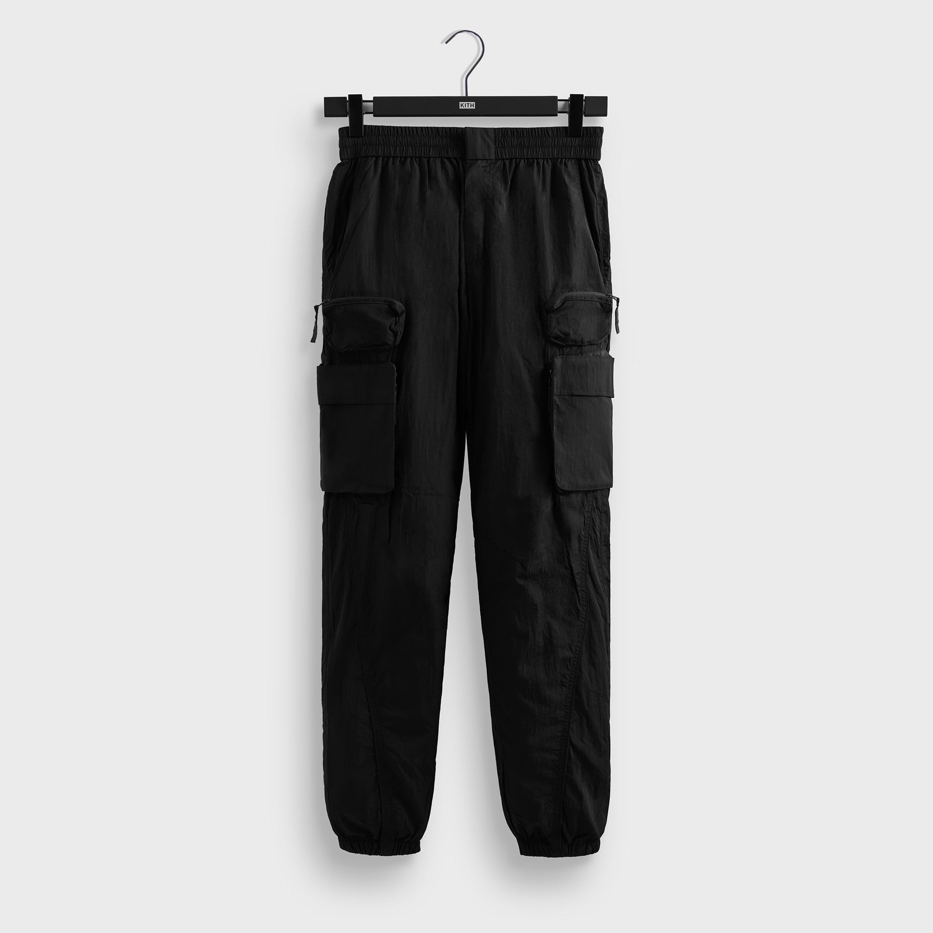 Kith Wrinkle Nylon Chauncey Cargo Pant - Black