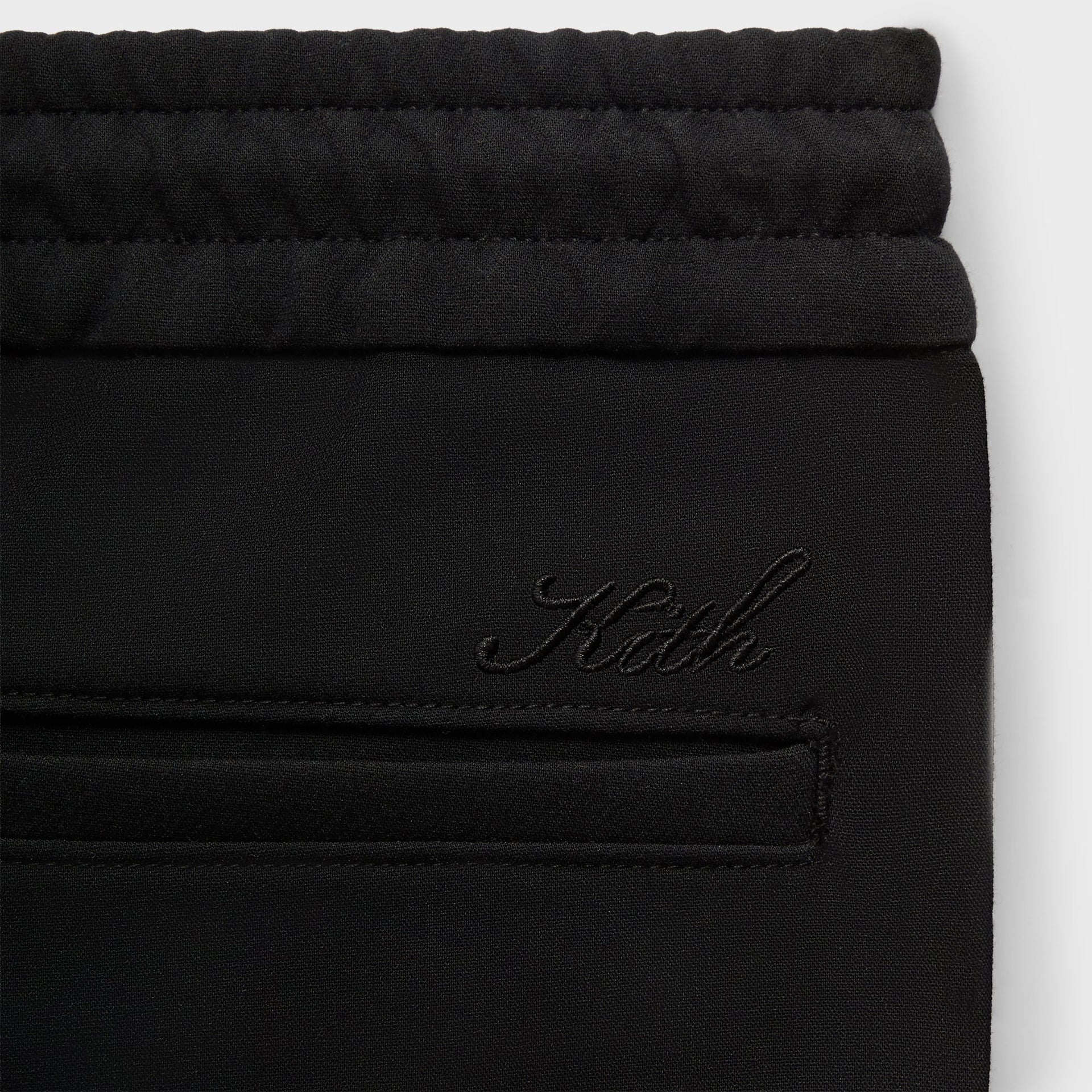 Kith Midweight Double Weave Fairfax Short - Black