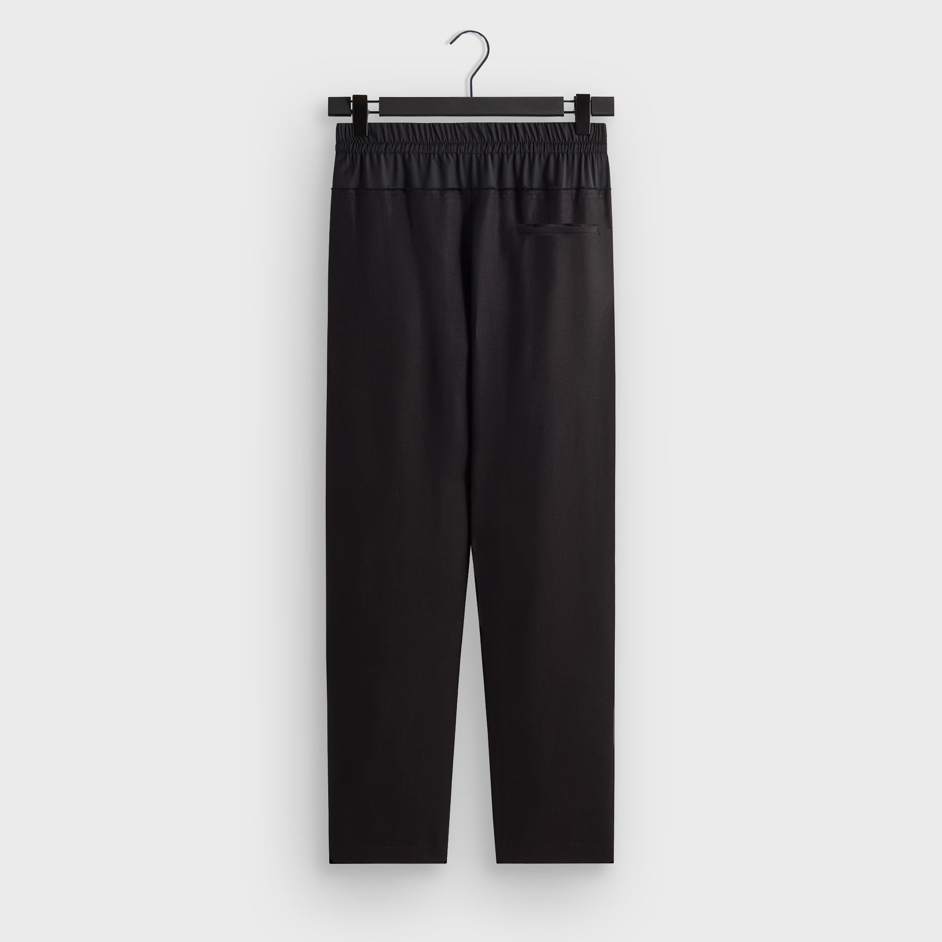 &Kin Linen Viscose Twill Emil Pant - Black - PH