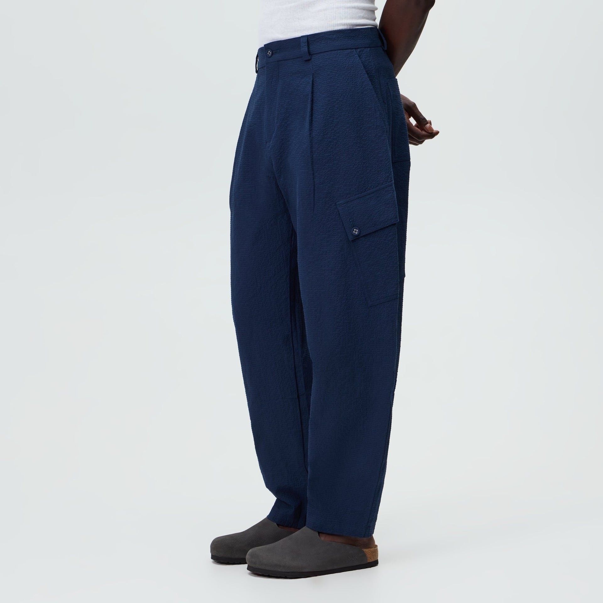&Kin Seersucker Gibbs Pant - Ripple - PH