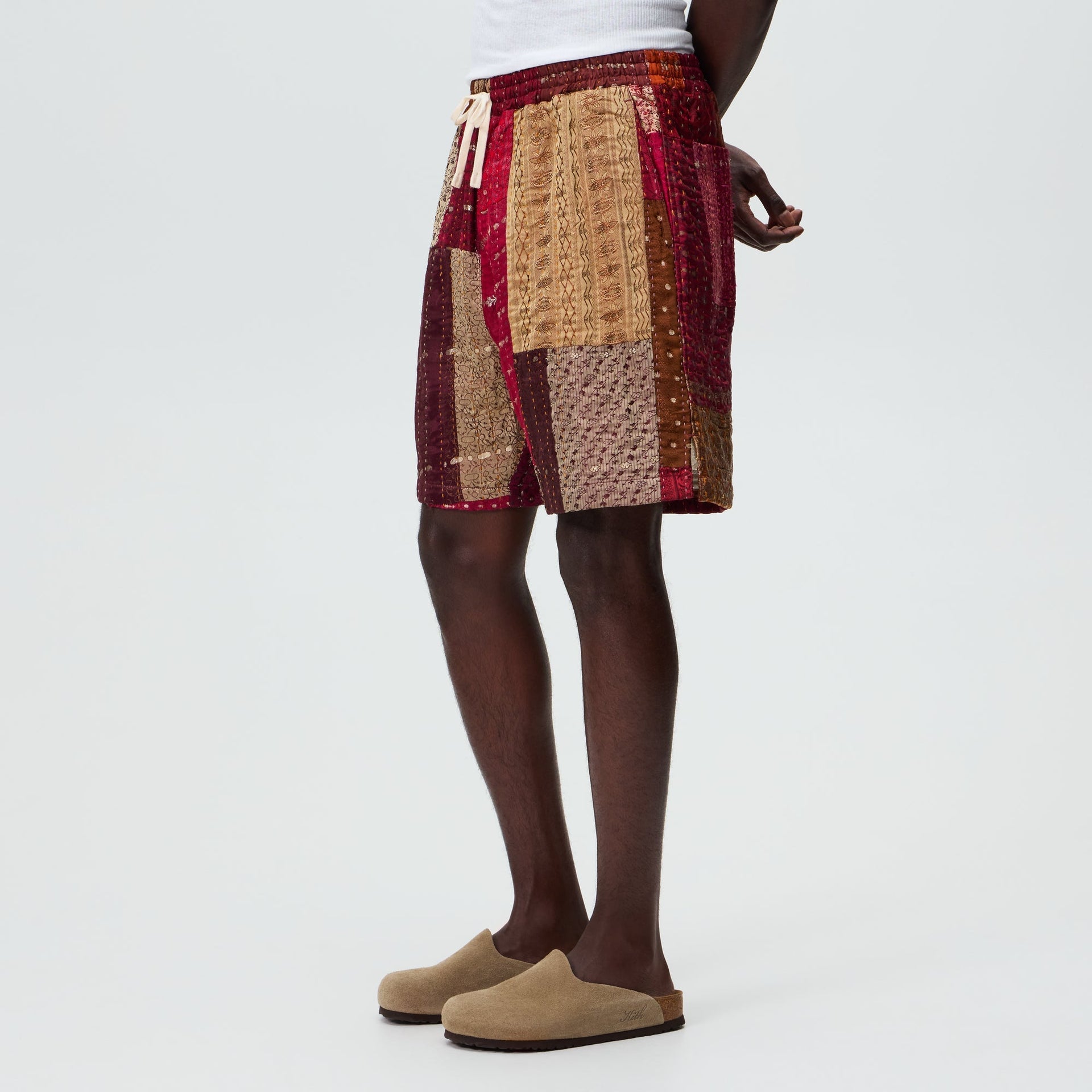 &Kin Tal Patchwork Short - Brown / Multi - PH