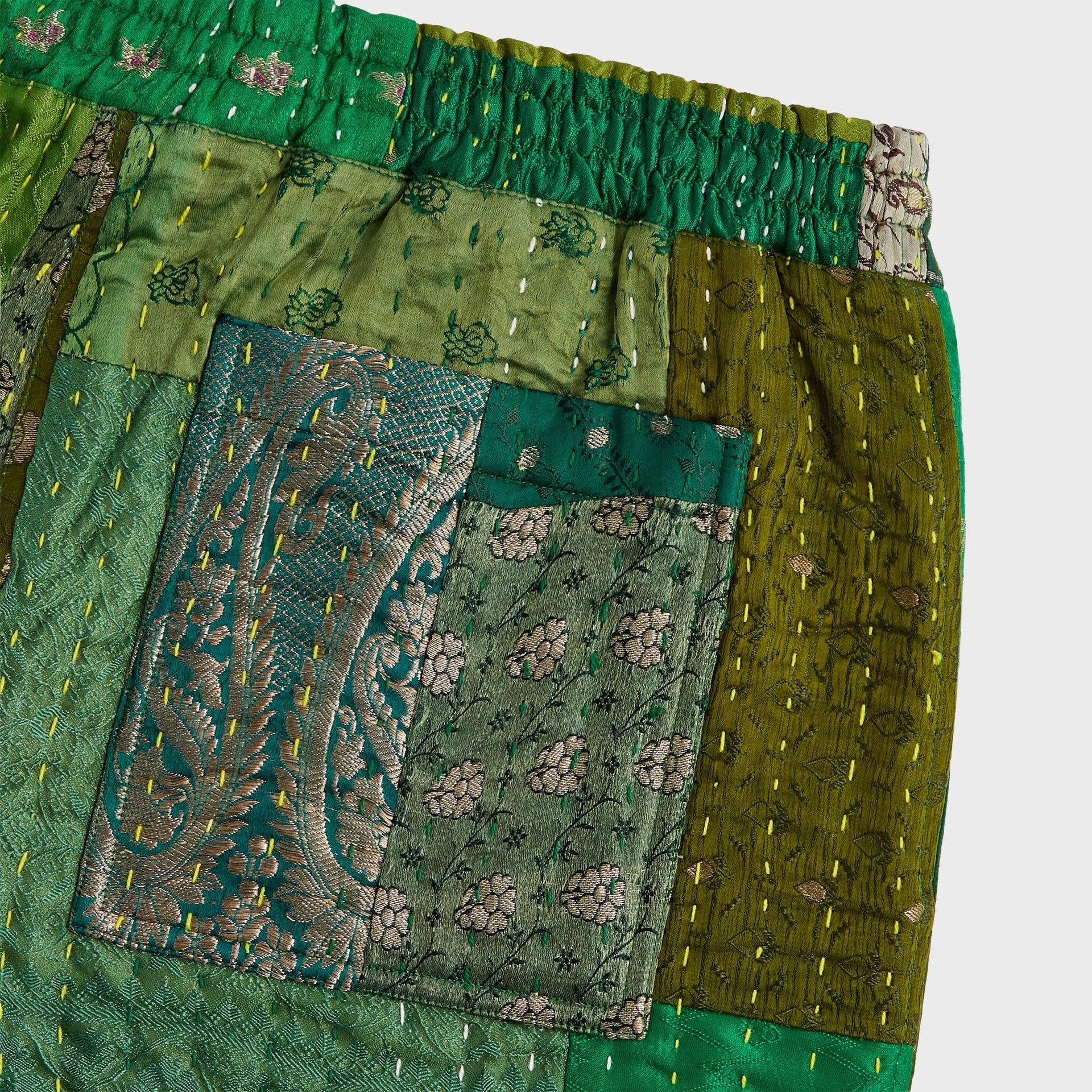 &Kin Tal Patchwork Short - Green / Multi - PH