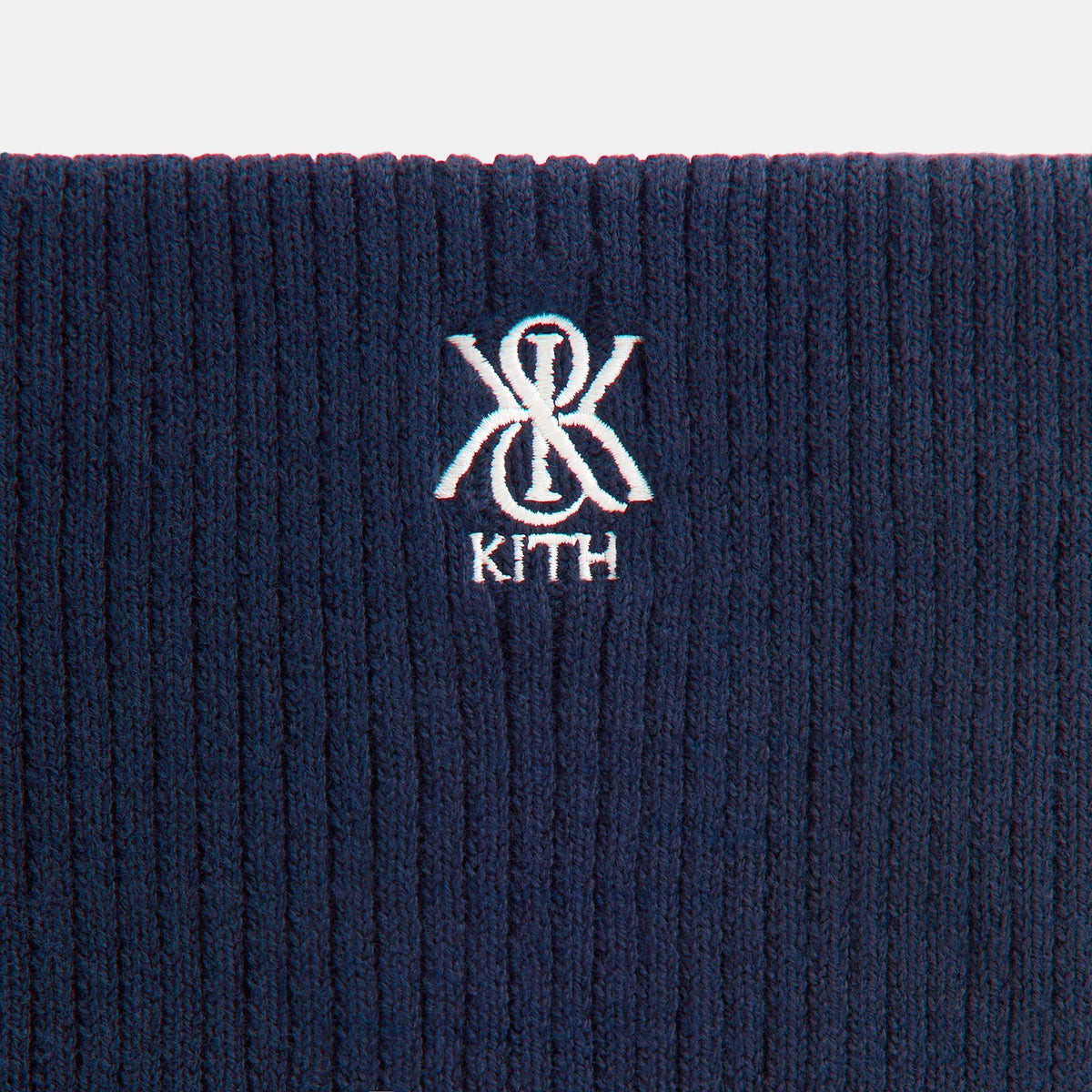 Kith Ribbed Neck Warmer - Nocturnal