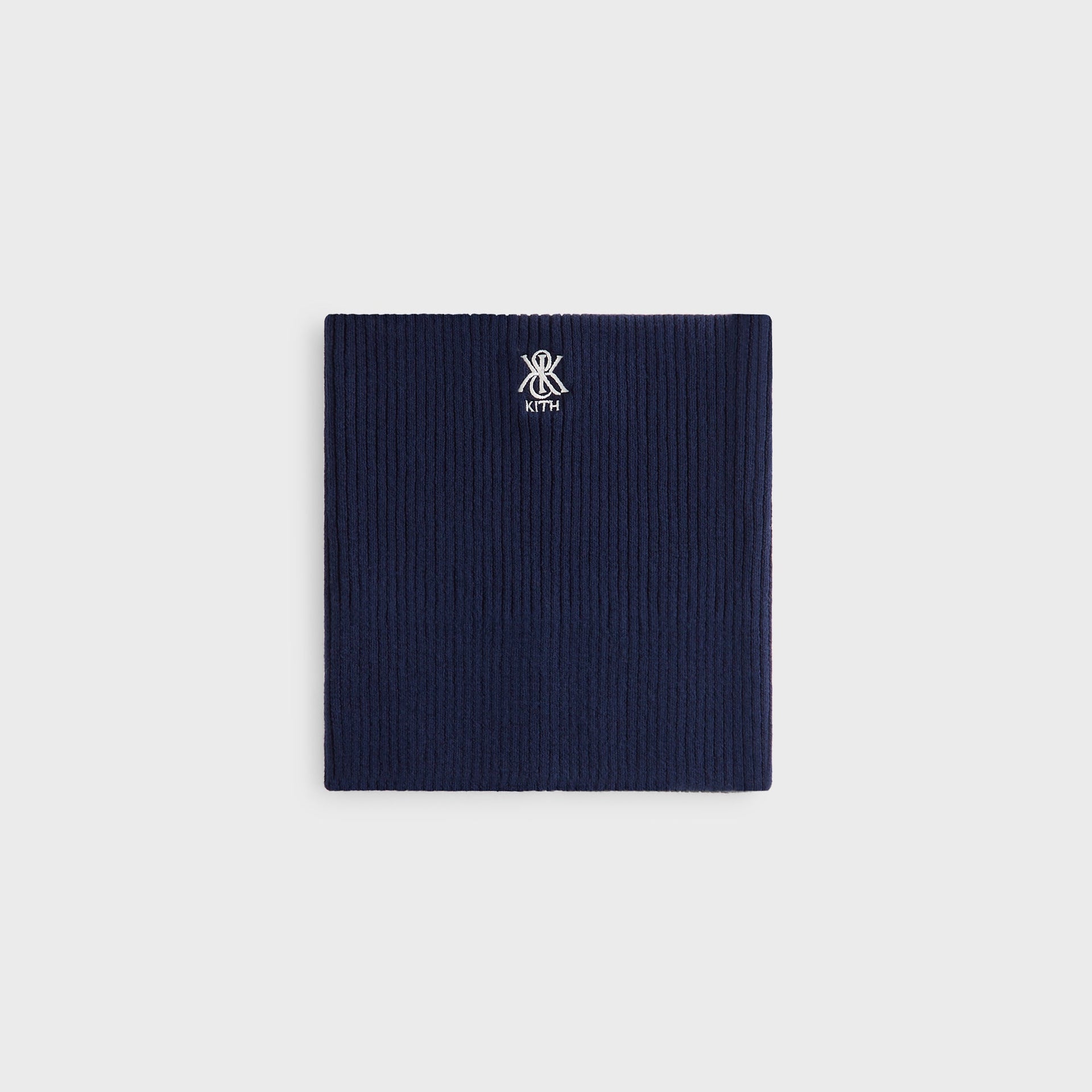 Kith Ribbed Neck Warmer - Nocturnal