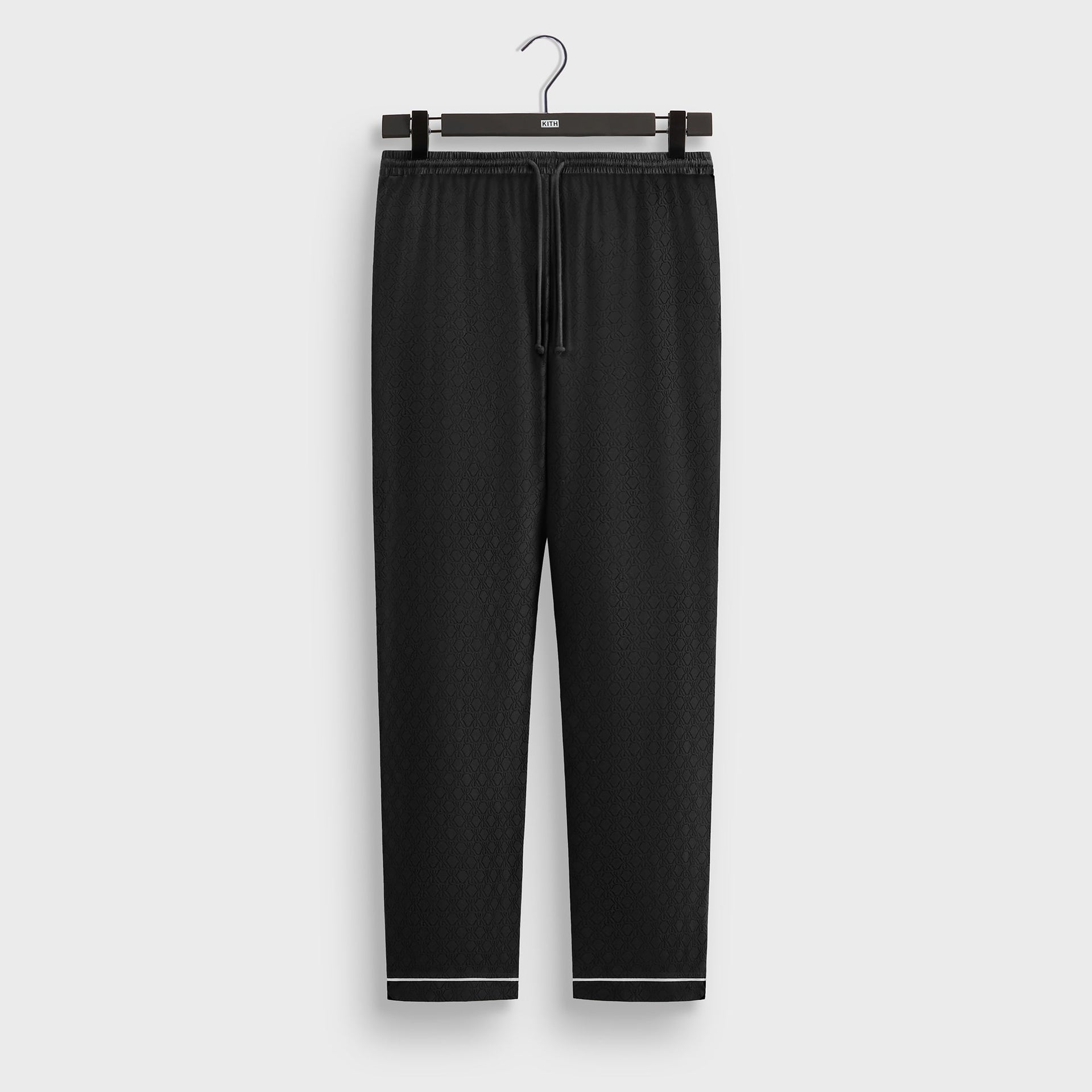 Kith Crest Monogram Pajama Set in Black