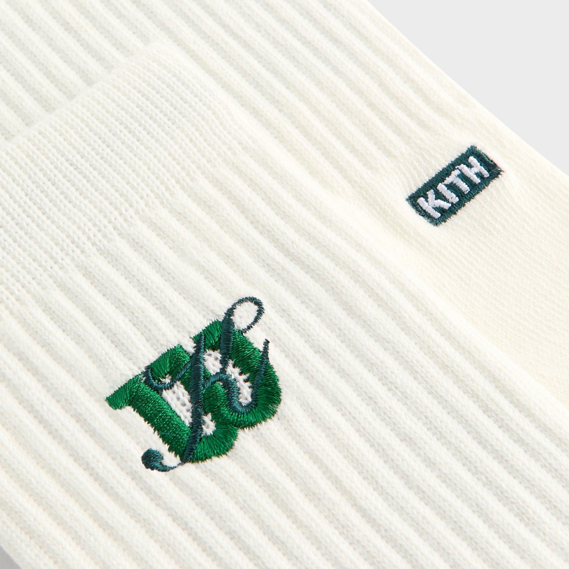 Kith for Wilson Logo Crew Socks - White