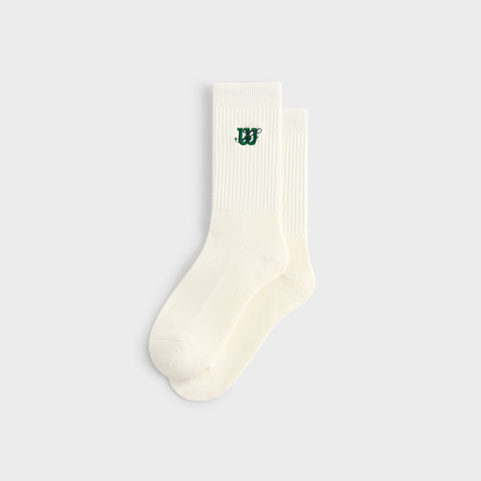 Kith for Wilson Logo Crew Socks - White