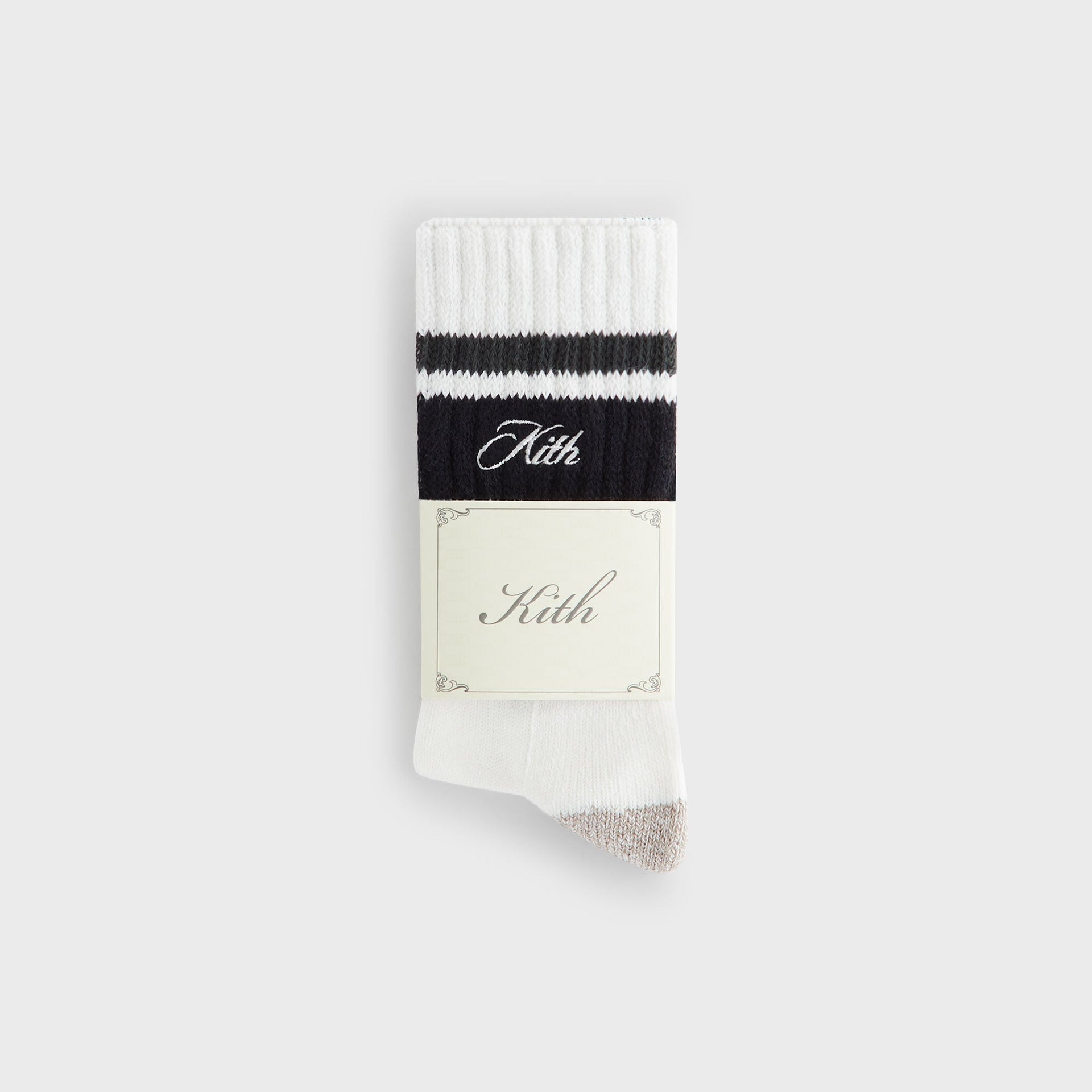 Kith Chunky Cotton Crew Socks - Black
