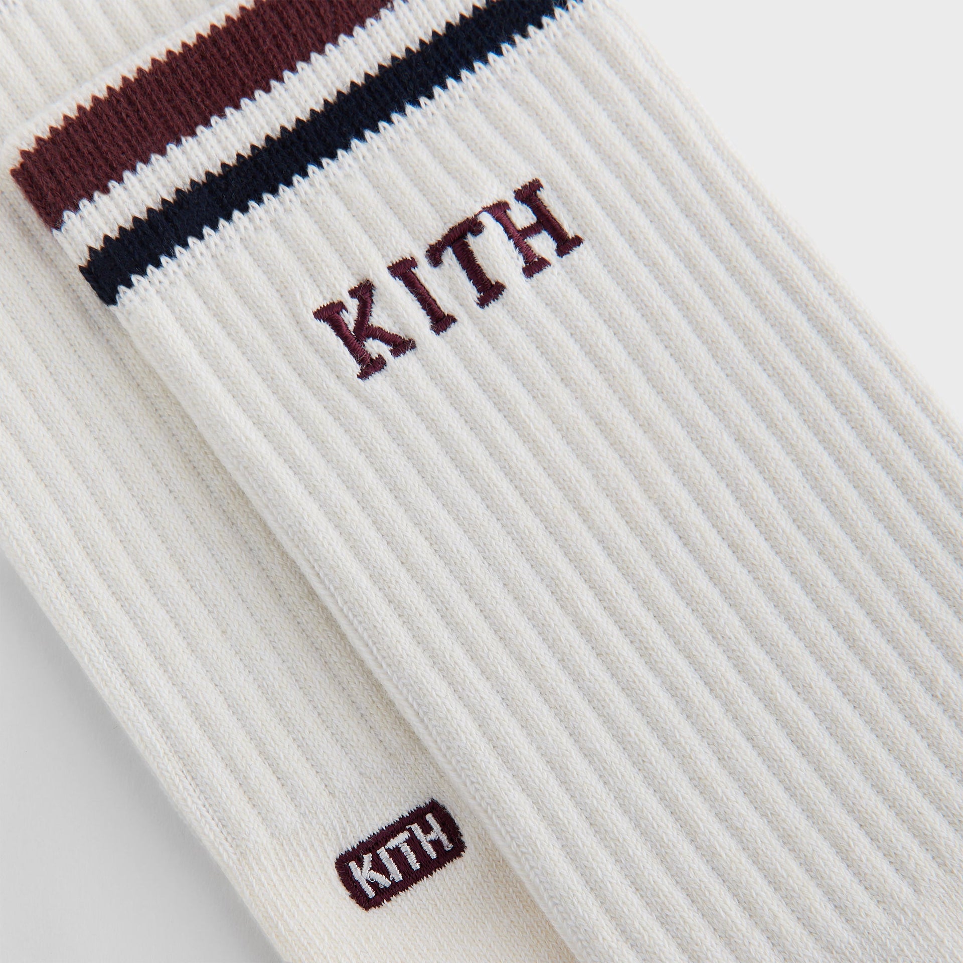 Kith 3-Pack Cotton Crew Socks - Silk