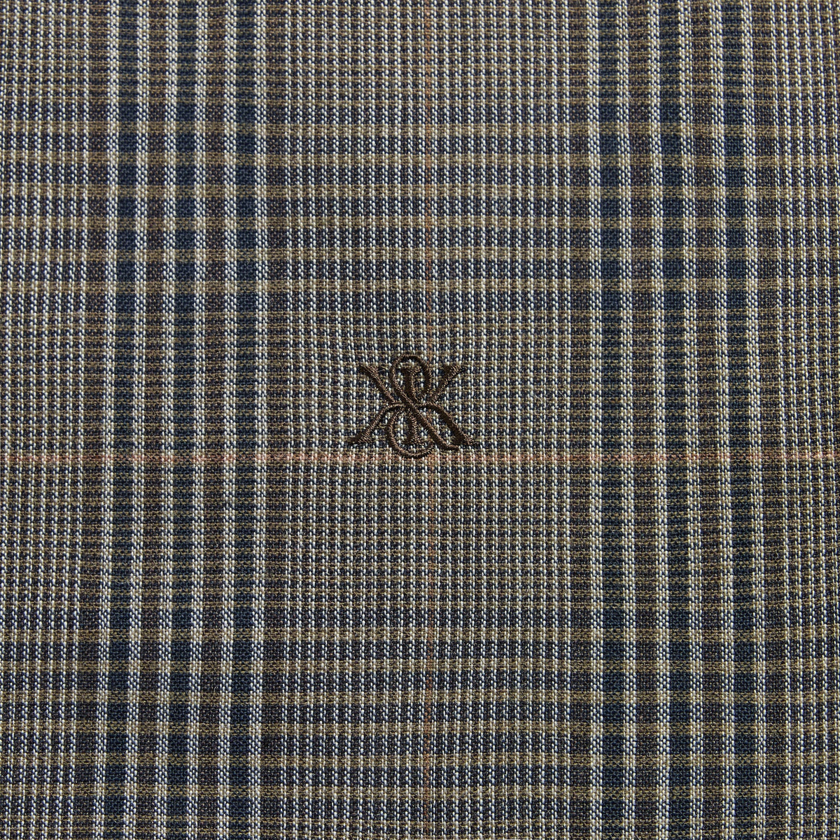 Kith Glen Plaid Rui Track Jacket - Ember