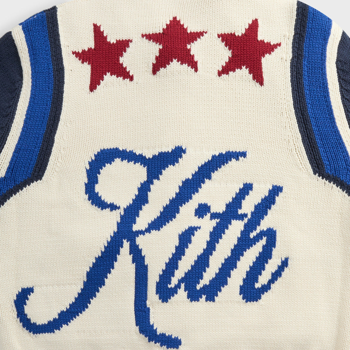 Kith Porter Varsity Knit Bomber Jacket - Sandrift - PH