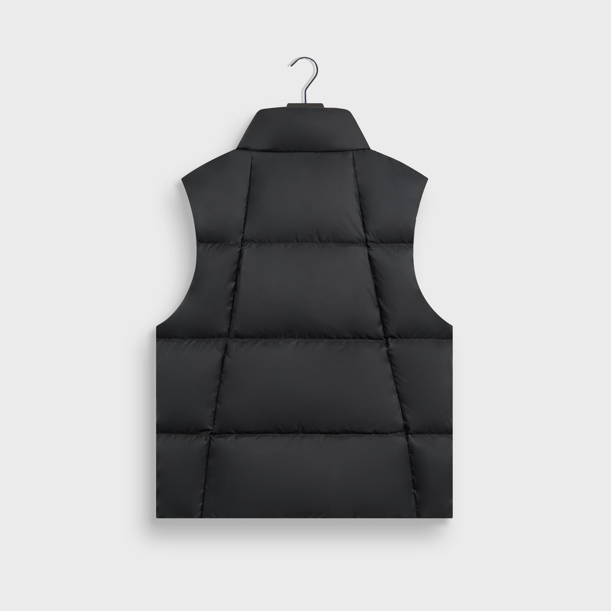 Kith Matte Stretch Taffeta Midi Puffer Vest - Black - PH