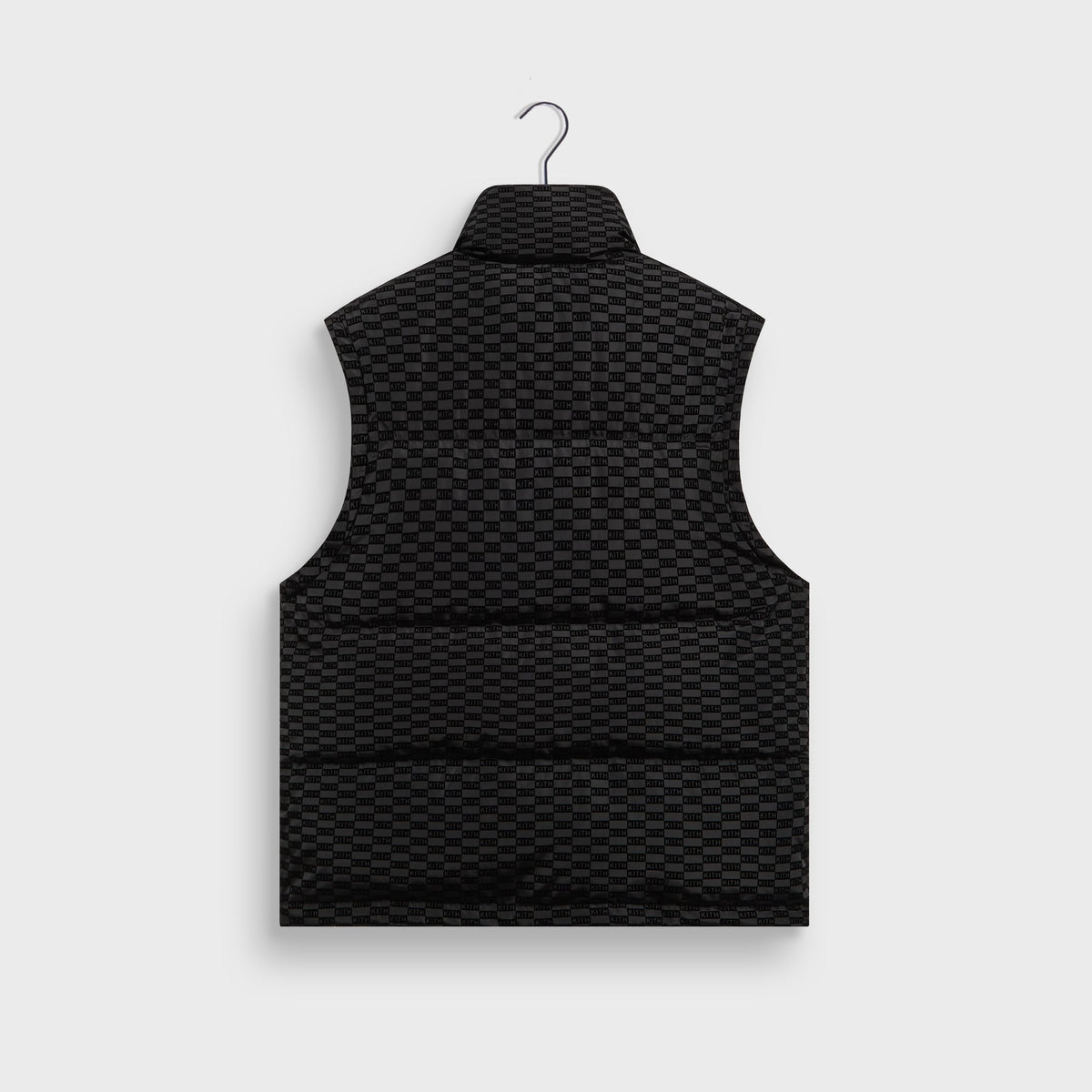 Kith Flocked Monogram Westley Convertible Puffer - Black - PH