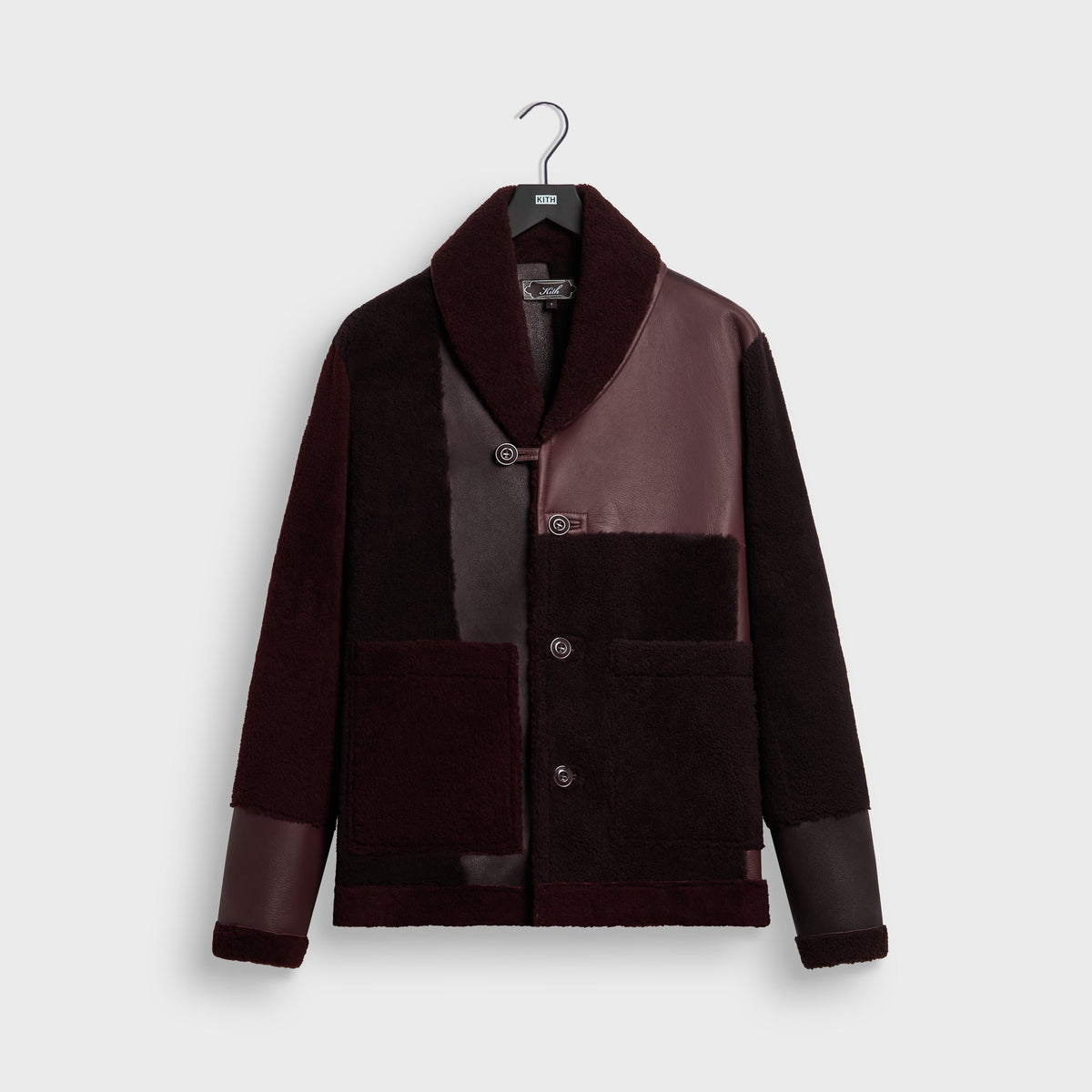 Kith Shearling Patchwork Becker Jacket - Rave