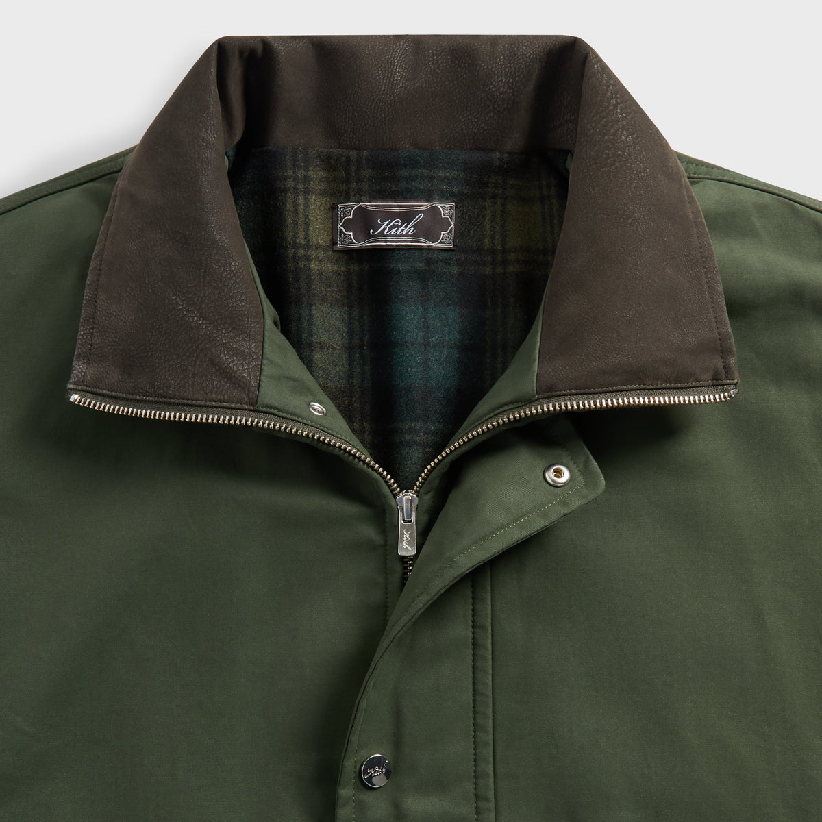Kith Wax Cotton Darcy Cropped Hunting Jacket - Kalamon