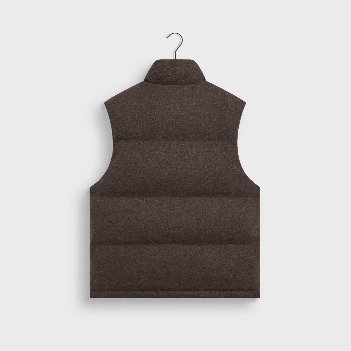 Kith Felted Jersey Maverick Puffer Vest - Kindling