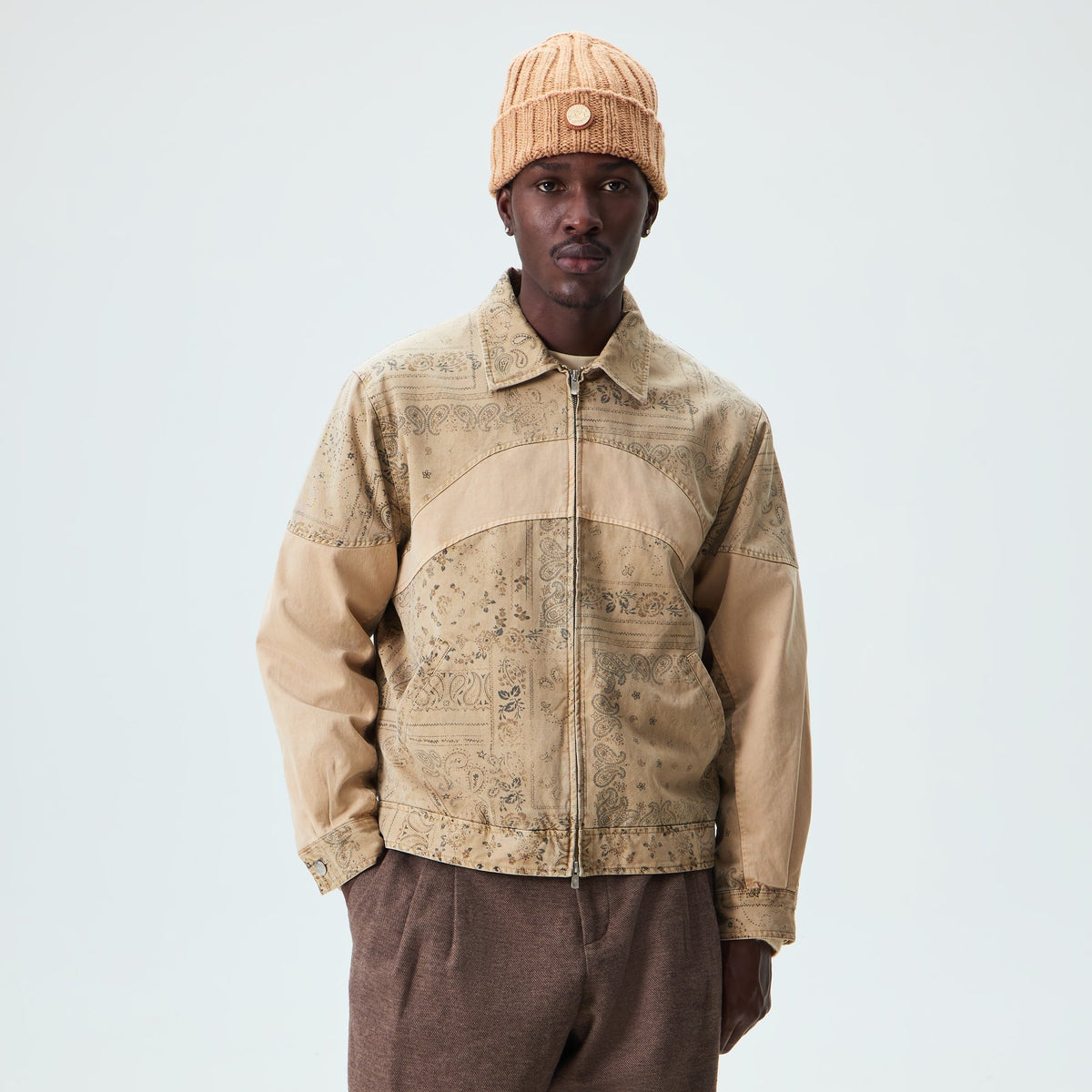 Kith Bandana Print Connor Blouson Jacket - Haven