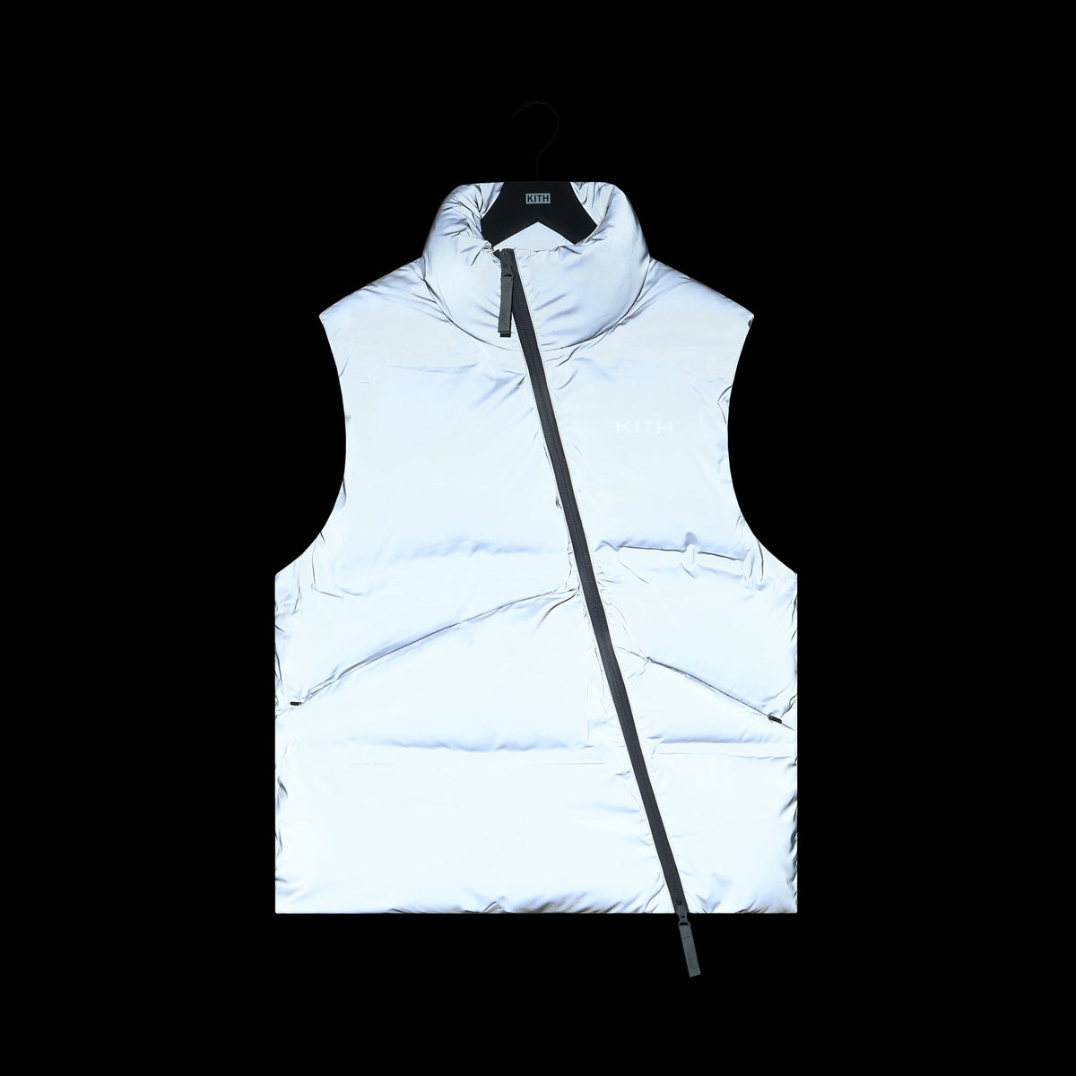 Kith Reflective Filmore Puffer Vest -  Reflective