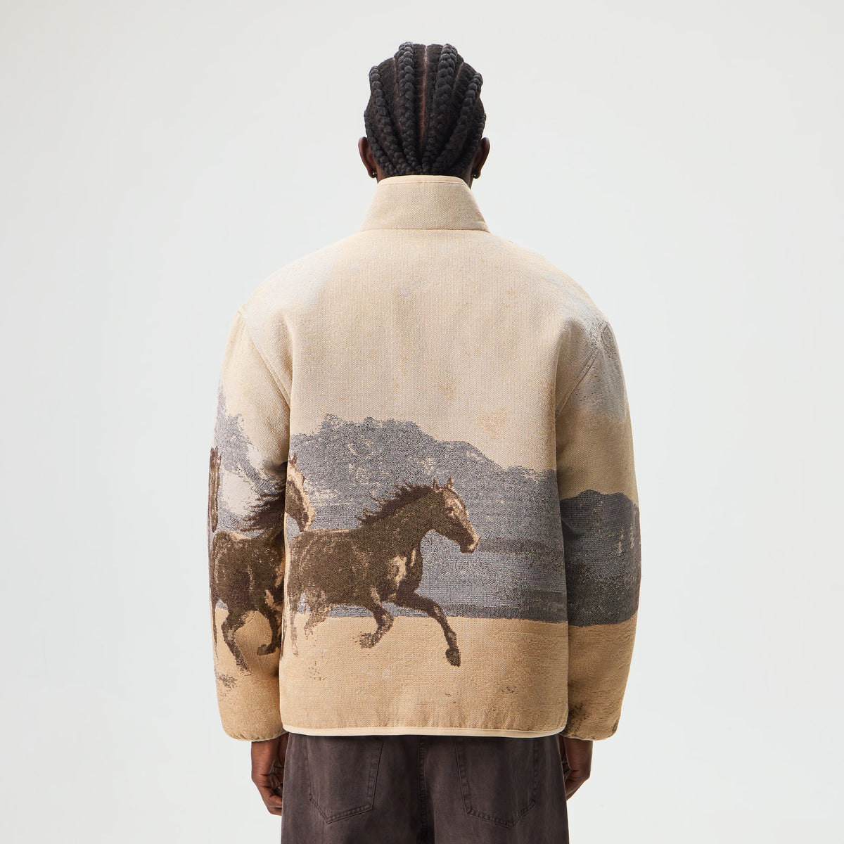 Kith Wild Herd Tapestry Harper Jacket - Sandrift