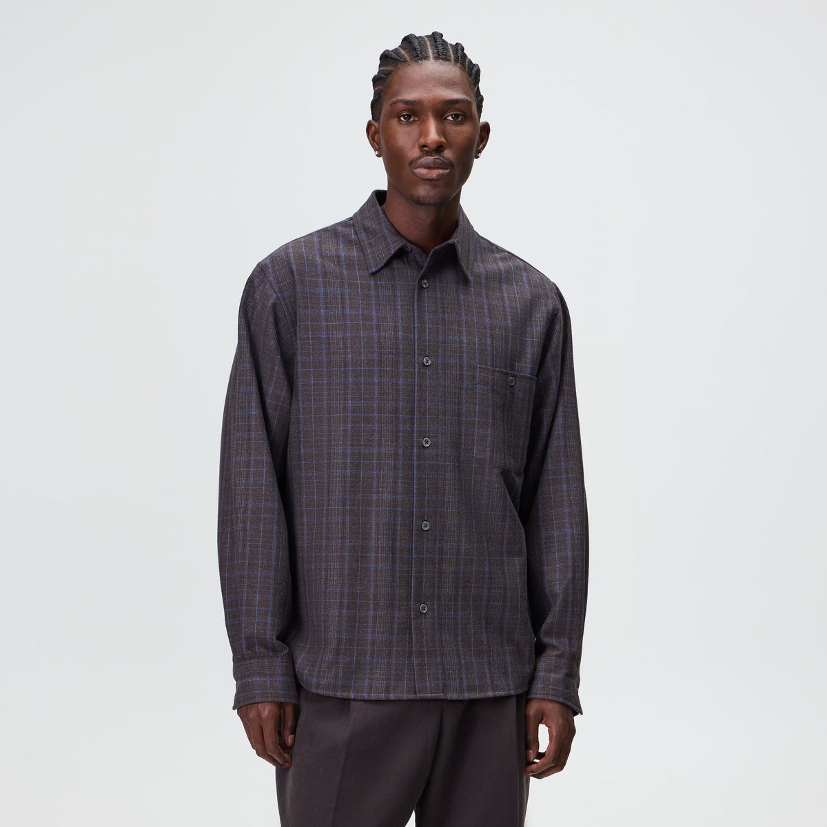Kith Flannel Tomas Shirt - Nocturnal