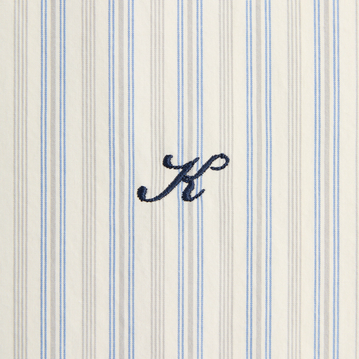 Kith Striped Poplin Georgie Shirt - Sandrift