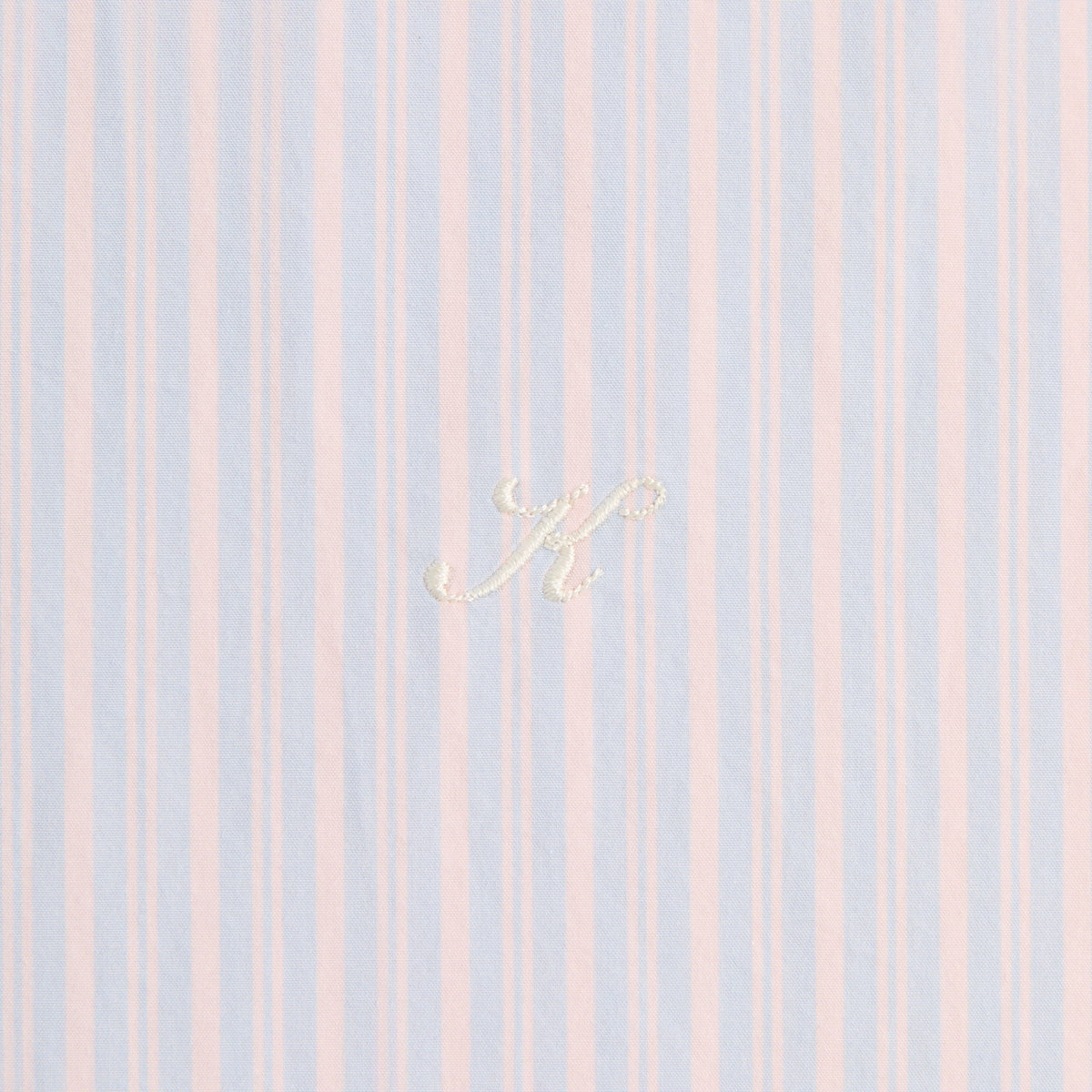 Kith Striped Poplin Georgie Shirt - Hydrangea
