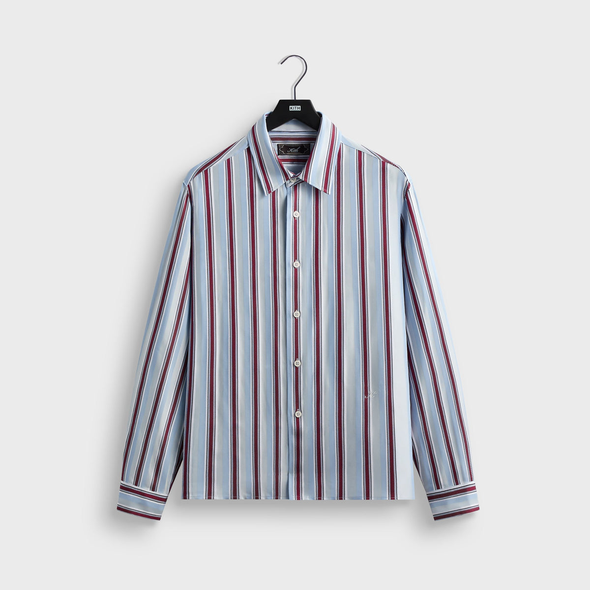 Kith Striped Jacquard Thompson Shirt - Tin