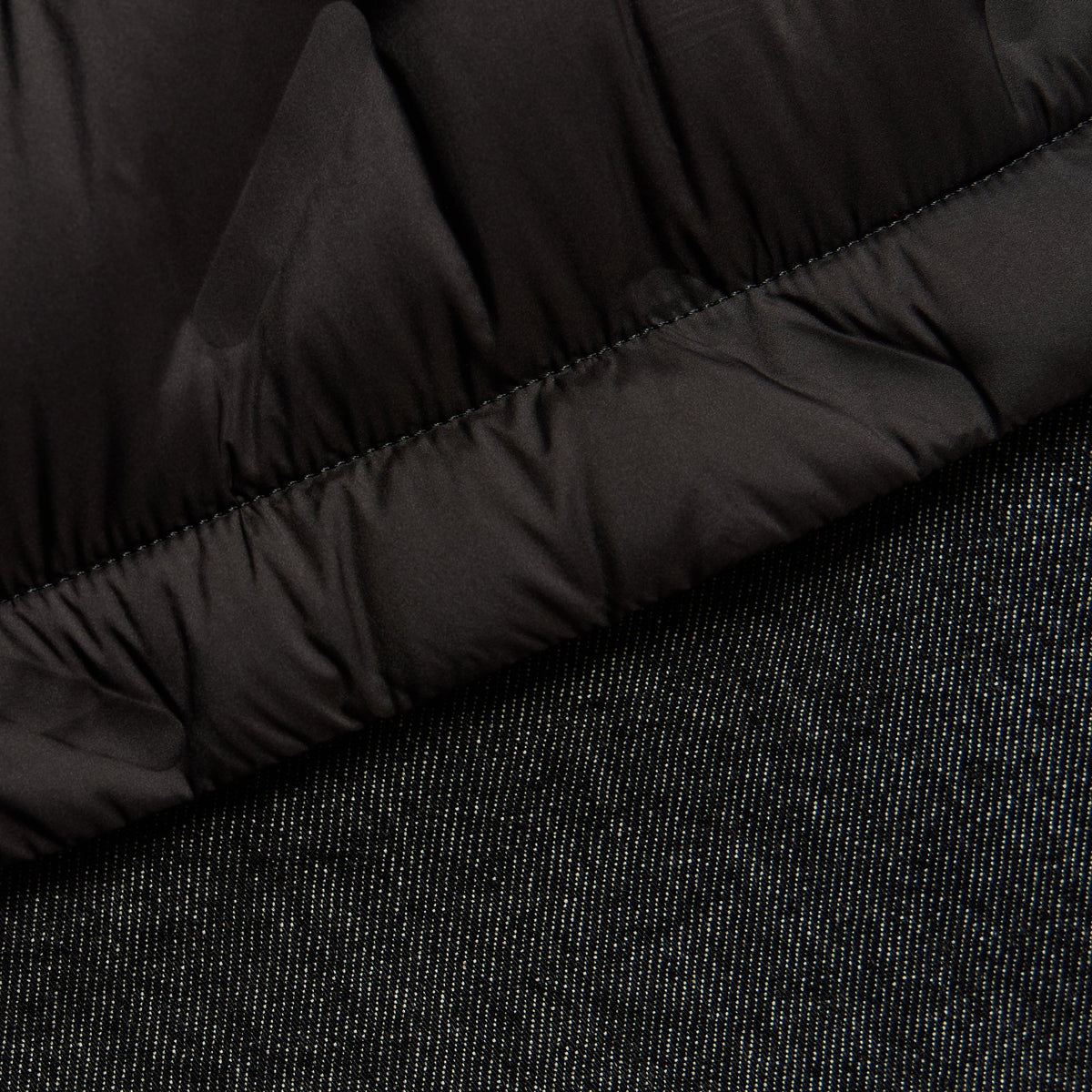 Kith Quilted Denim Gertie Shirt - Black - PH