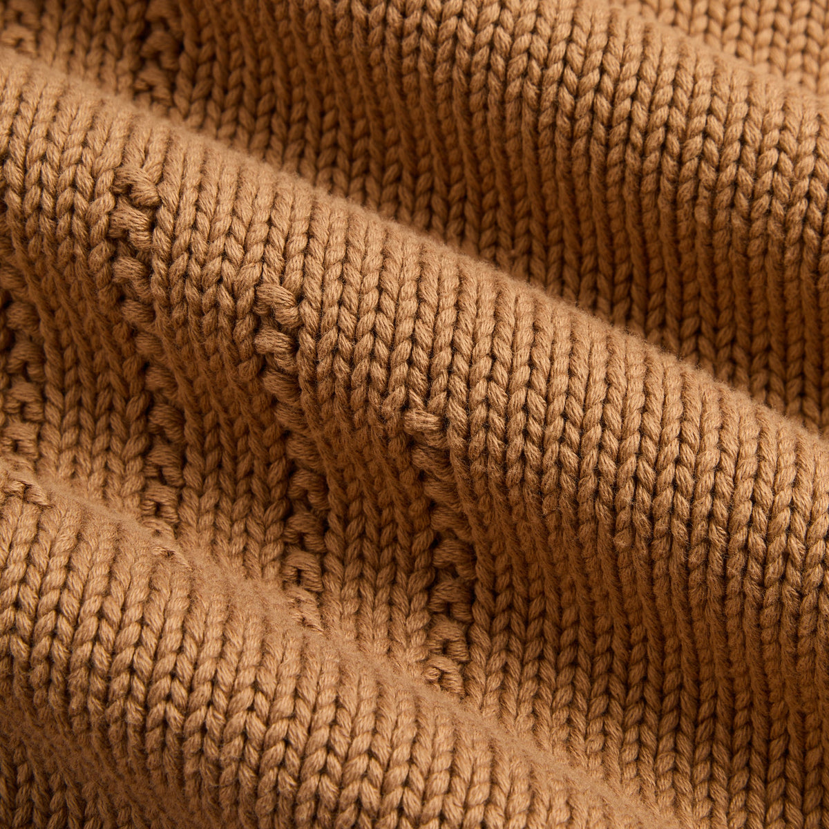 Kith for BMW Ansel Quarter Zip Sweater - Desert