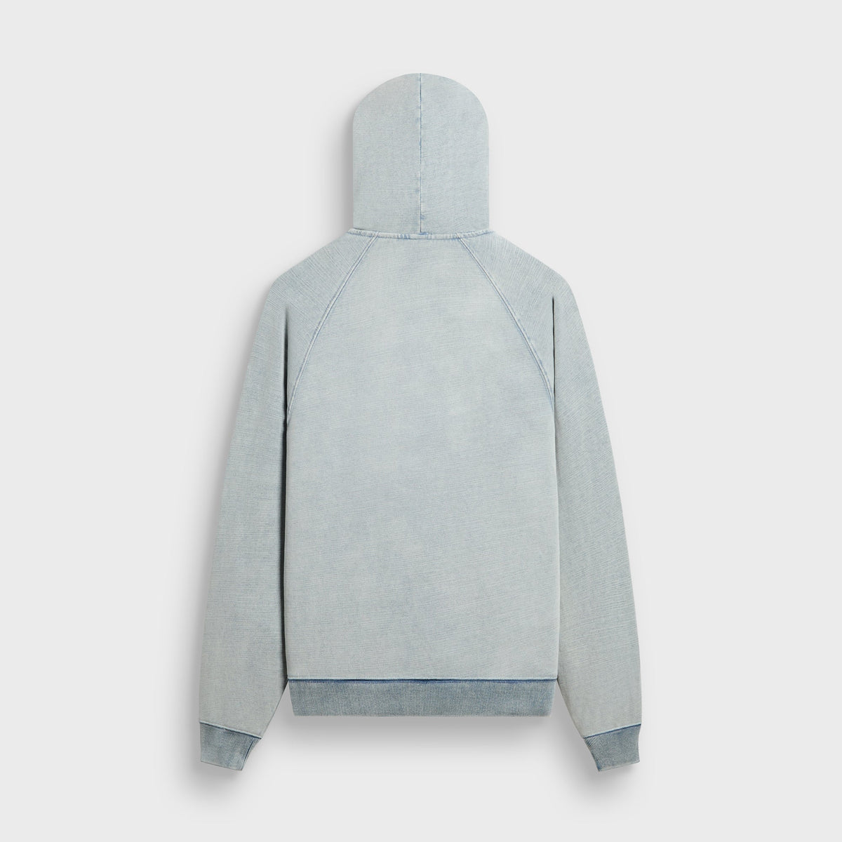 Kith Indigo Fleece Wilder Full Zip Hoodie - Pale Indigo