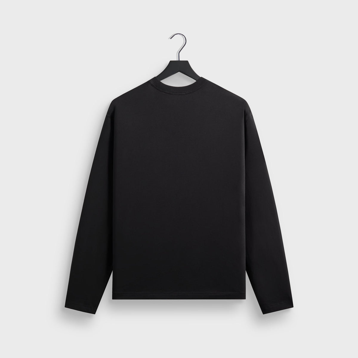 Kith Long Sleeve Alex Boxy Tee - Black