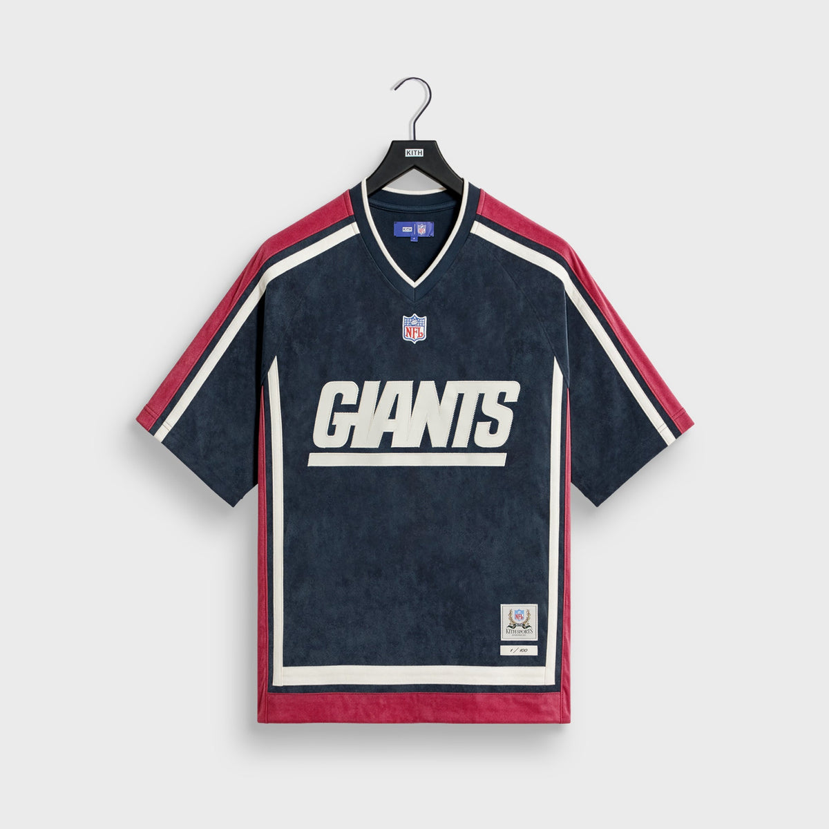 Kith & the NFL for the New York Giants Leon Shirt - Nocturnal