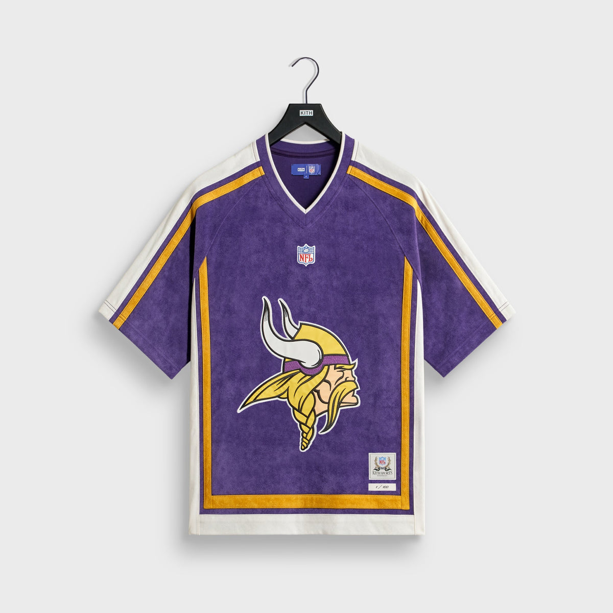 Kith & the NFL for the Minnesota Vikings Leon Shirt - Piper