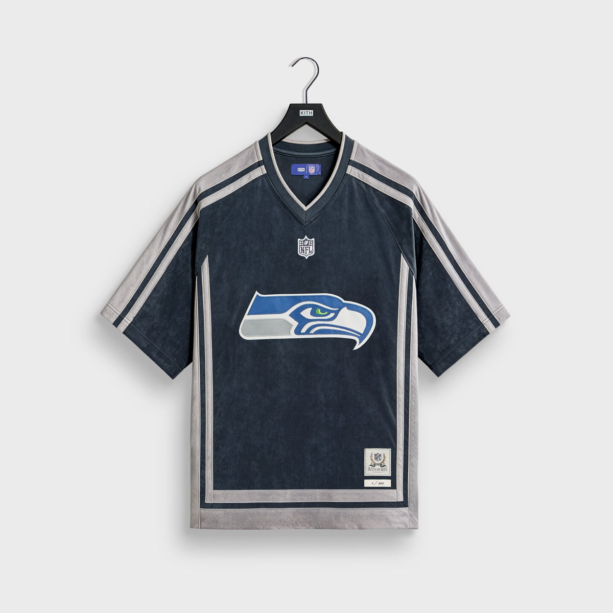 Kith & the NFL for the Seattle Seahawks Leon Shirt - Nocturnal