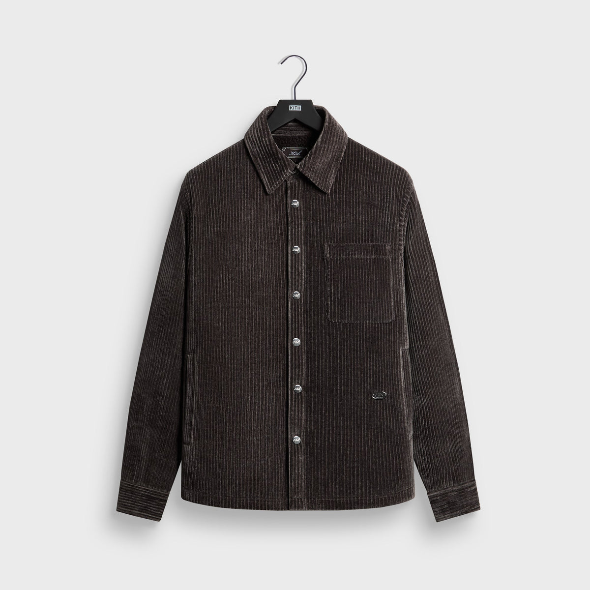 Kith Bonded Cord Boucle Sheridan Shirt Jacket - Kindling - PH