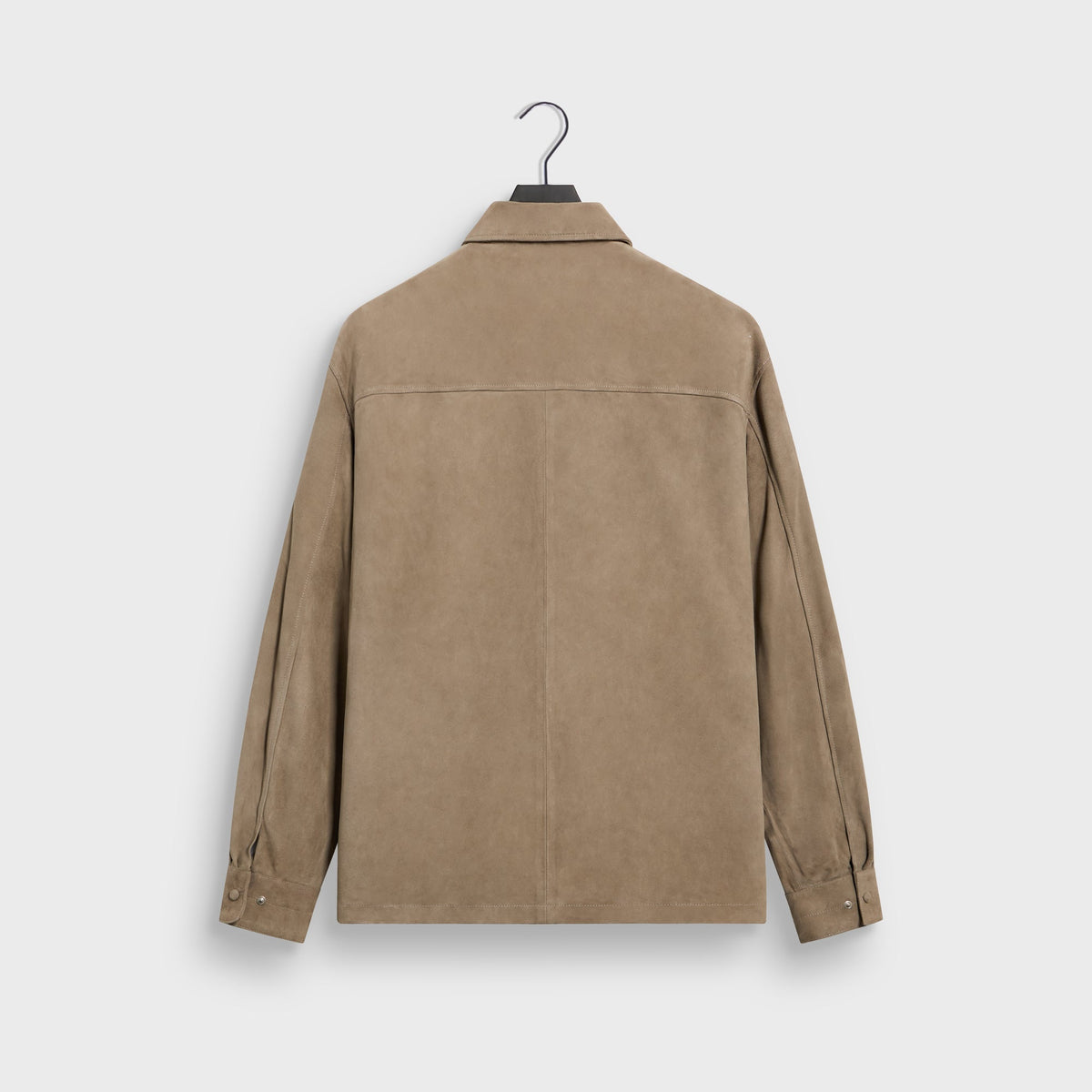 Kith Suede Montague Shirt - Sandy Taupe - PH