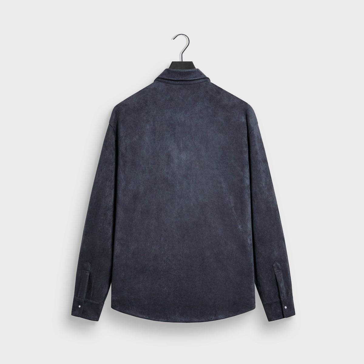 Kith Brushed Microsuede Long Sleeve Warwick Shirt - Torpedo - PH