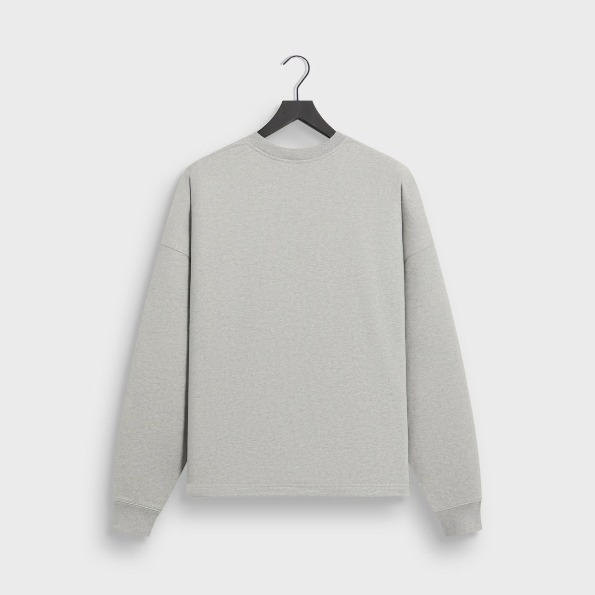 Kith Sueded French Terry Lawson Crewneck - Medium Heather Grey